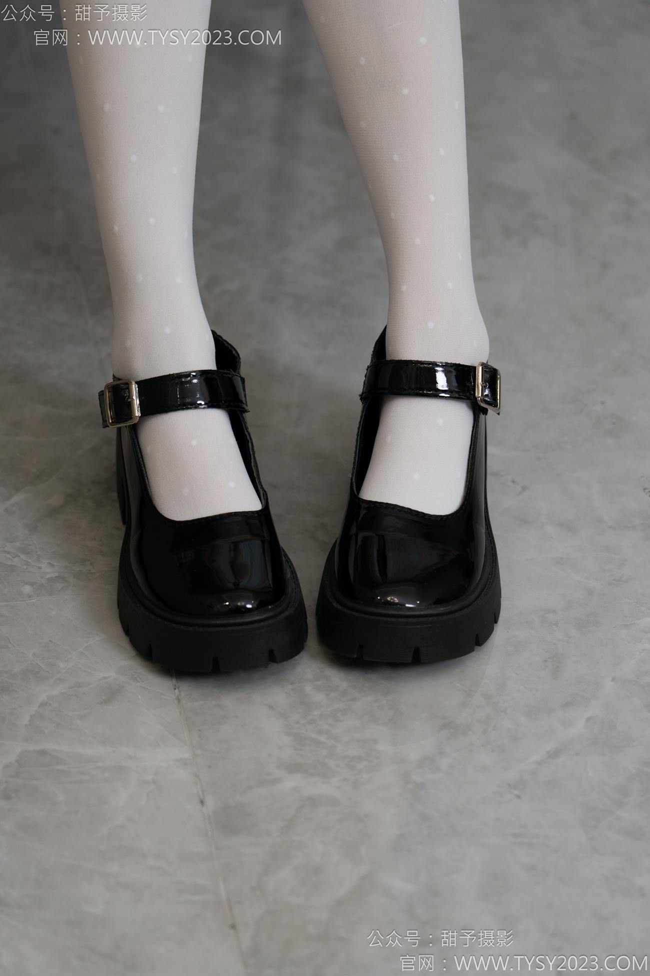 图片[73]-甜予摄影 NO.150 澜澜-皮鞋、大腿袜、小腿袜、波点白丝袜[131P] – 速更版-美库