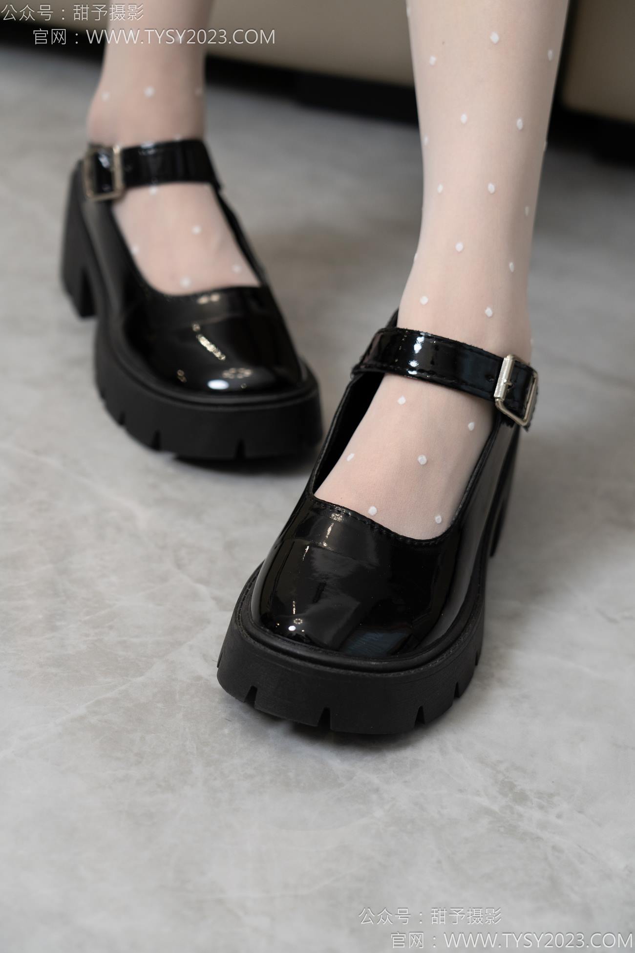 图片[83]-甜予摄影 NO.150 澜澜-皮鞋、大腿袜、小腿袜、波点白丝袜[131P] – 速更版-美库