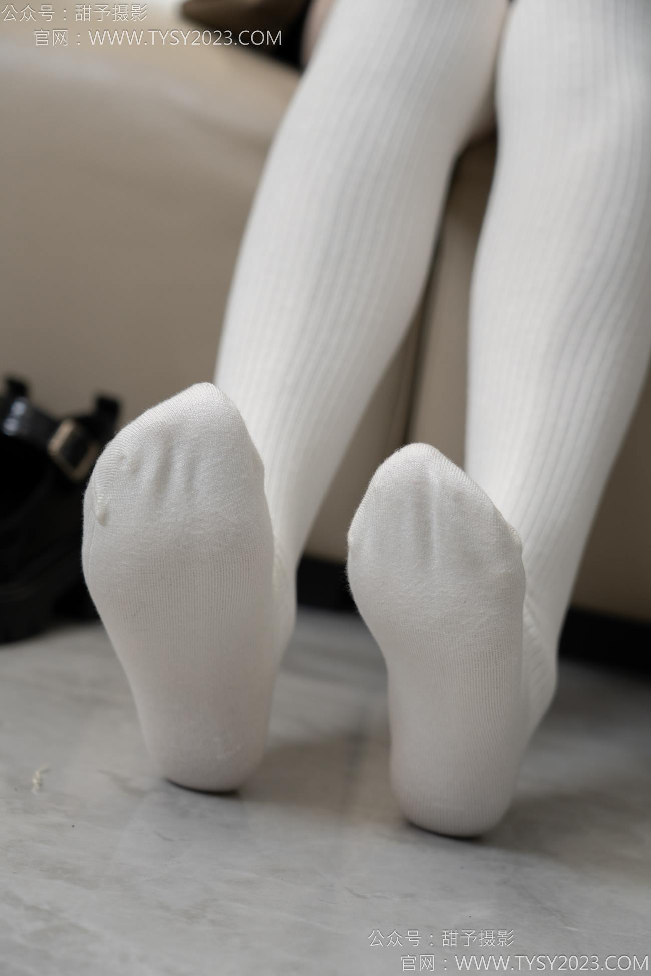 图片[95]-甜予摄影 NO.150 澜澜-皮鞋、大腿袜、小腿袜、波点白丝袜[131P] – 速更版-美库