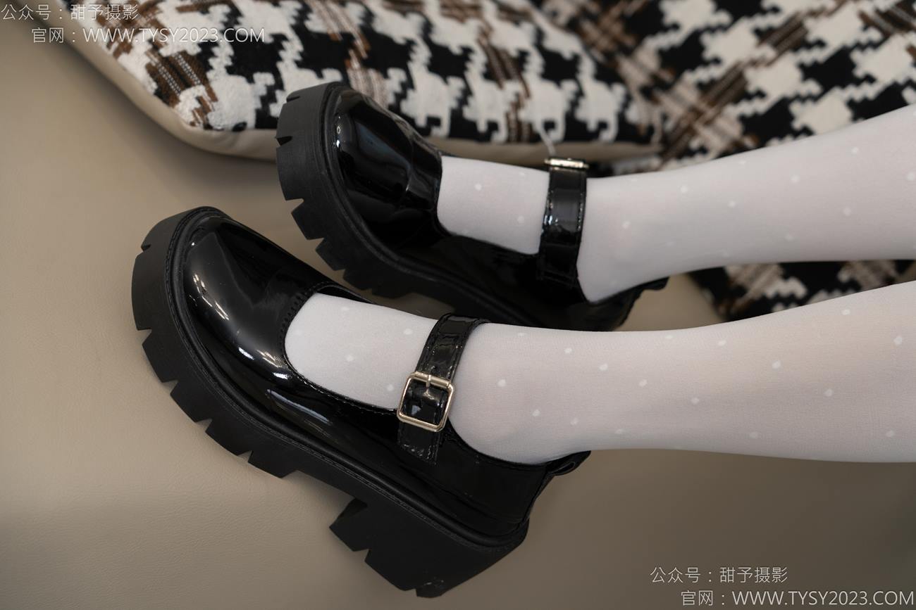 图片[106]-甜予摄影 NO.150 澜澜-皮鞋、大腿袜、小腿袜、波点白丝袜[131P] – 速更版-美库