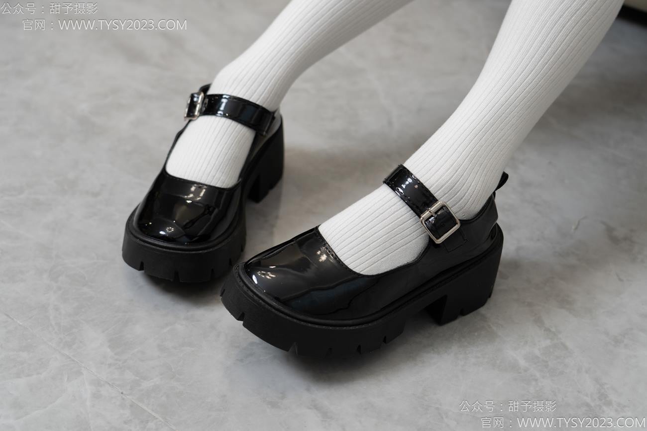 图片[109]-甜予摄影 NO.150 澜澜-皮鞋、大腿袜、小腿袜、波点白丝袜[131P] – 速更版-美库