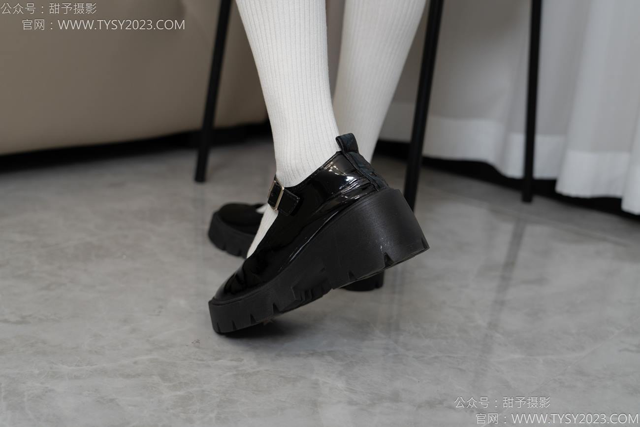 图片[119]-甜予摄影 NO.150 澜澜-皮鞋、大腿袜、小腿袜、波点白丝袜[131P] – 速更版-美库