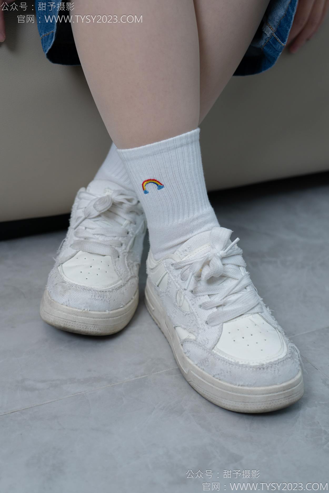 图片[22]-甜予摄影 NO.151 小葵-板鞋、白棉袜、薄肉丝[130P] – 速更版-美库