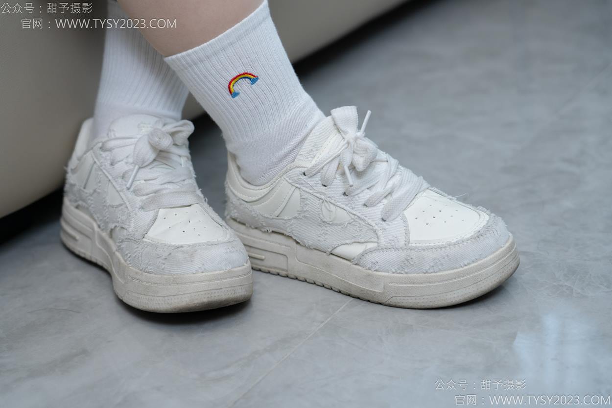 图片[23]-甜予摄影 NO.151 小葵-板鞋、白棉袜、薄肉丝[130P] – 速更版-美库