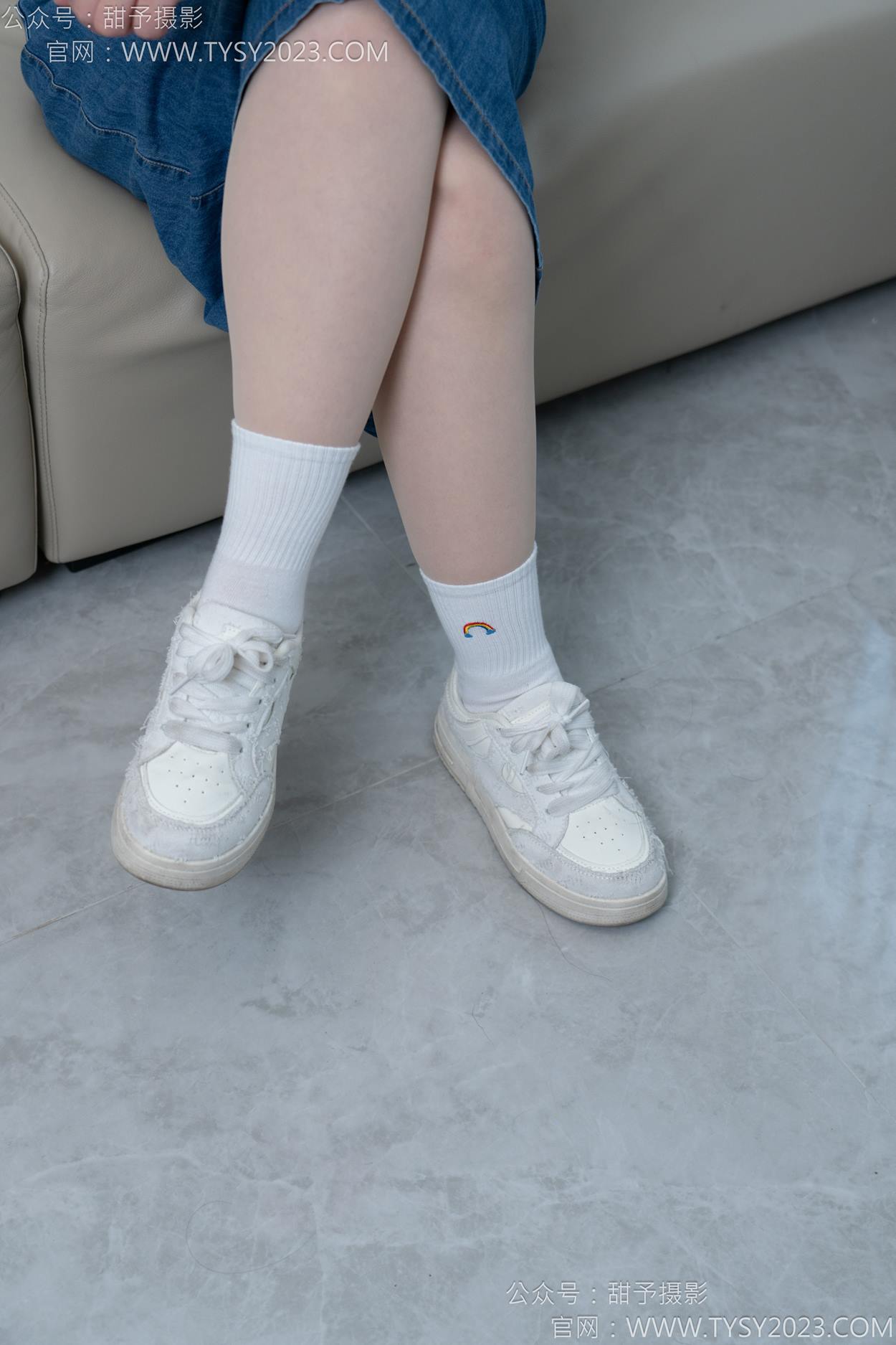 图片[26]-甜予摄影 NO.151 小葵-板鞋、白棉袜、薄肉丝[130P] – 速更版-美库