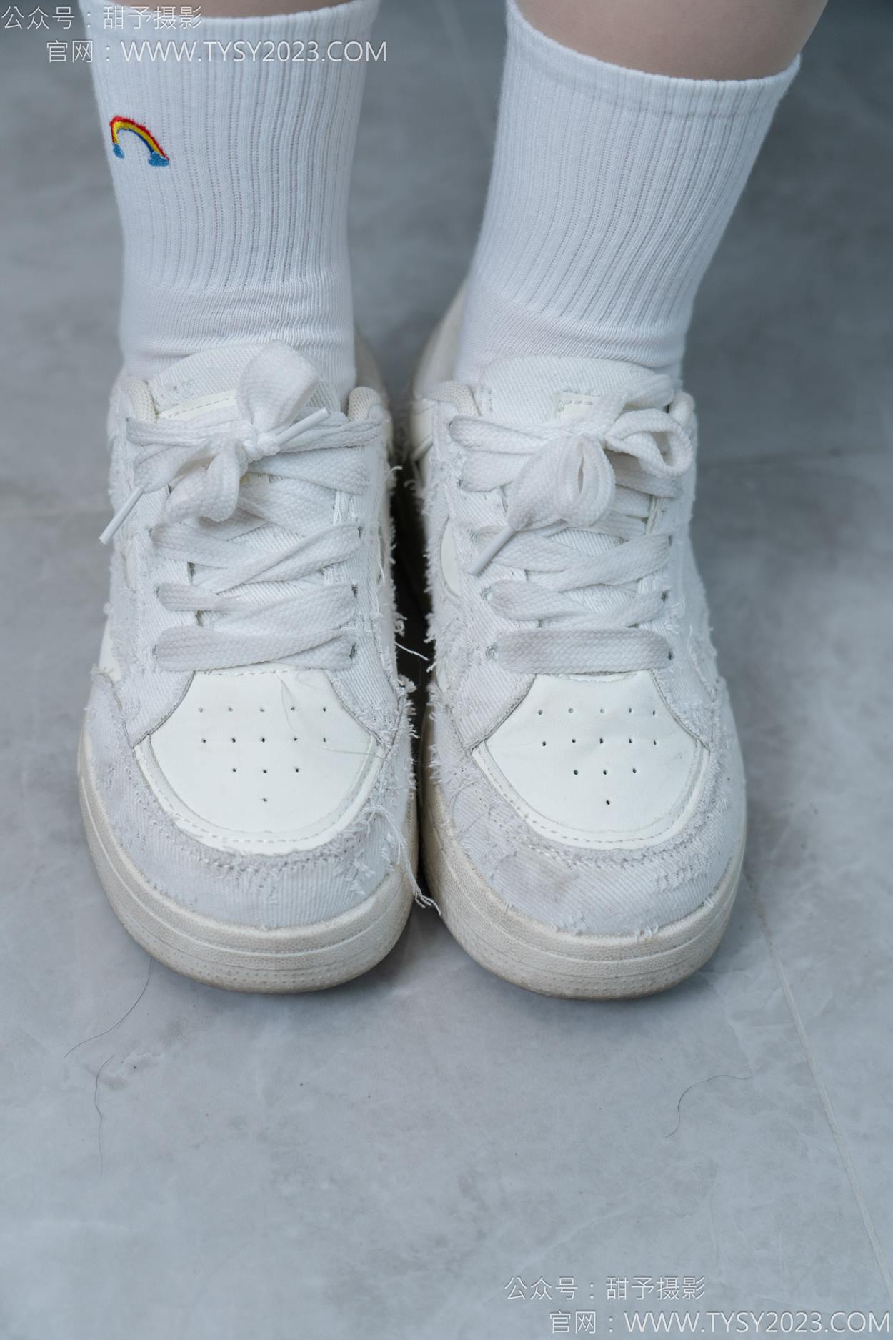 图片[34]-甜予摄影 NO.151 小葵-板鞋、白棉袜、薄肉丝[130P] – 速更版-美库