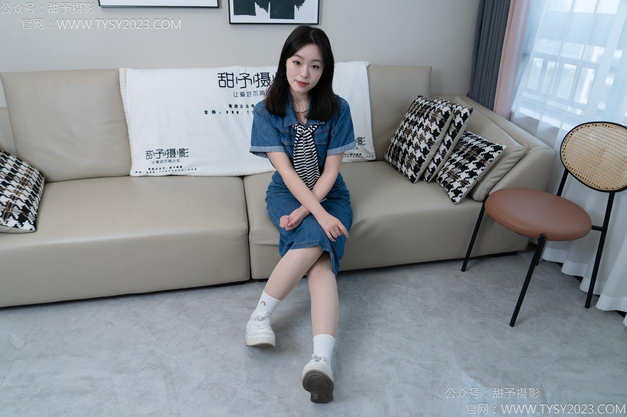 图片[40]-甜予摄影 NO.151 小葵-板鞋、白棉袜、薄肉丝[130P] – 速更版-美库