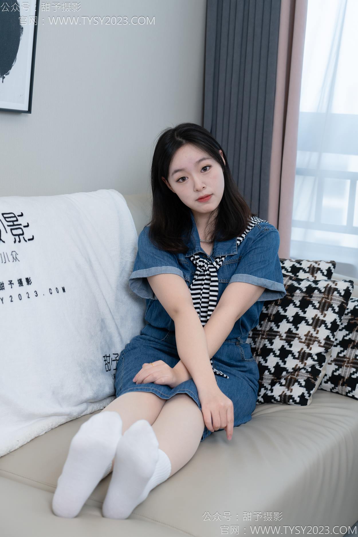 图片[52]-甜予摄影 NO.151 小葵-板鞋、白棉袜、薄肉丝[130P] – 速更版-美库