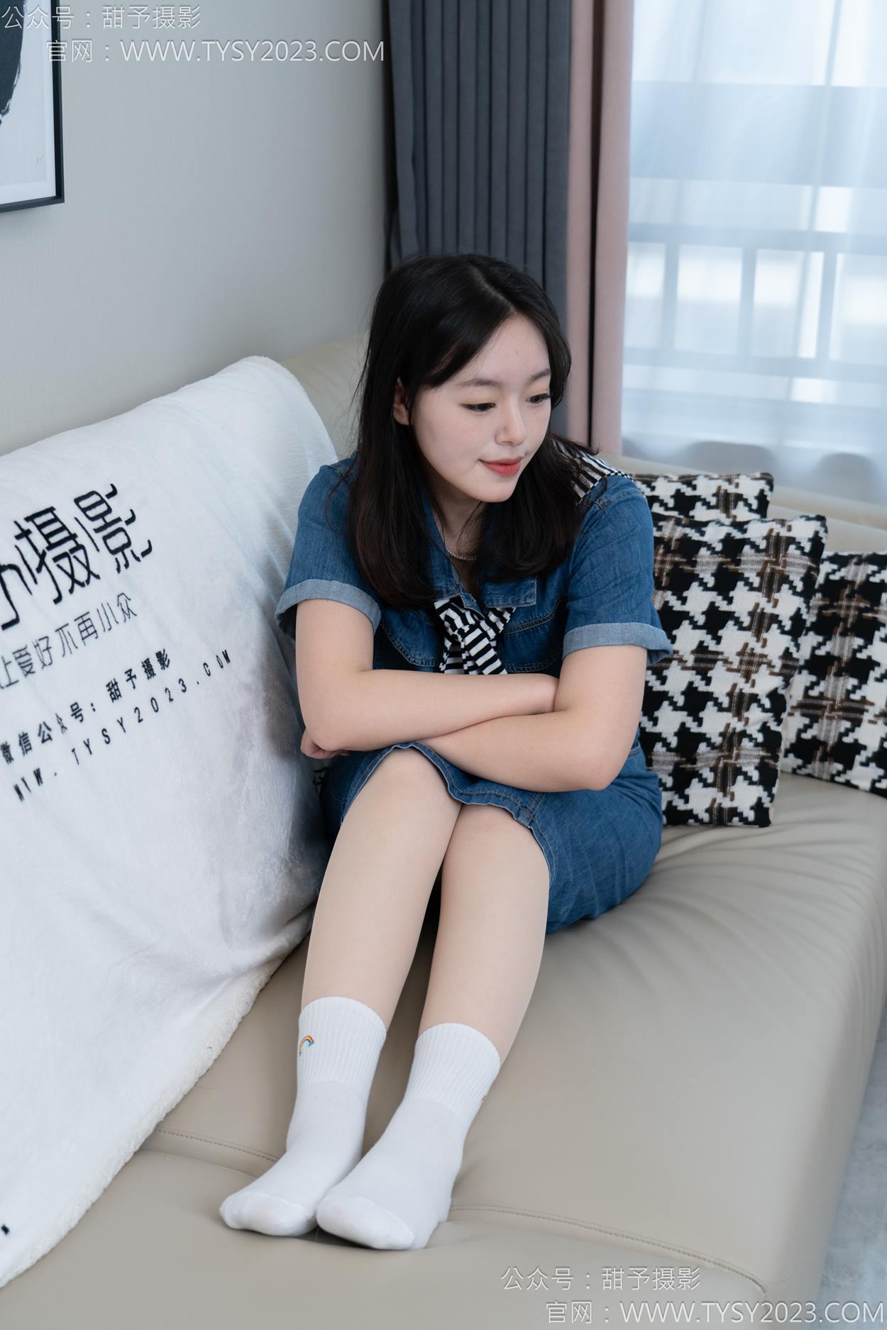 图片[54]-甜予摄影 NO.151 小葵-板鞋、白棉袜、薄肉丝[130P] – 速更版-美库