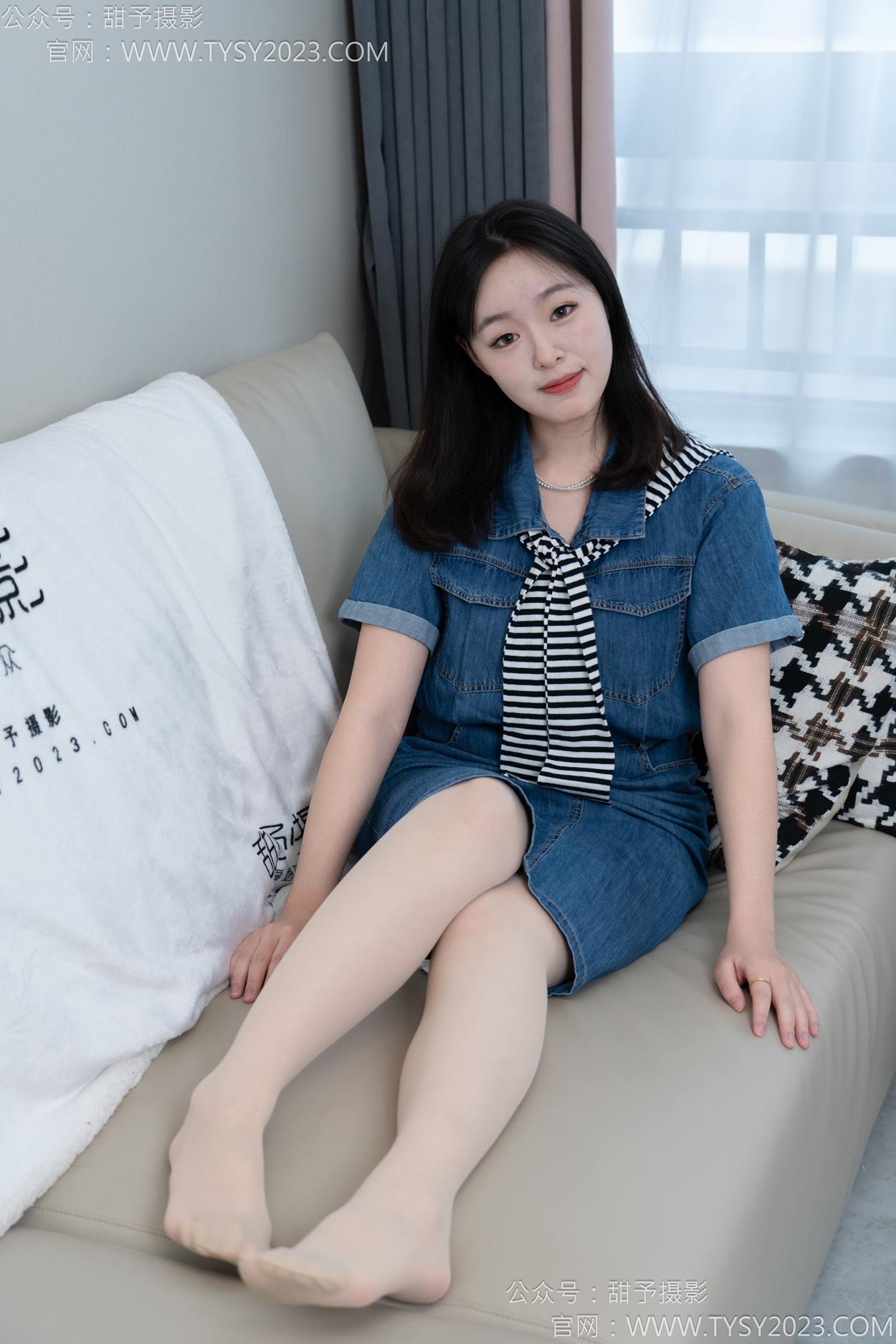 图片[104]-甜予摄影 NO.151 小葵-板鞋、白棉袜、薄肉丝[130P] – 速更版-美库