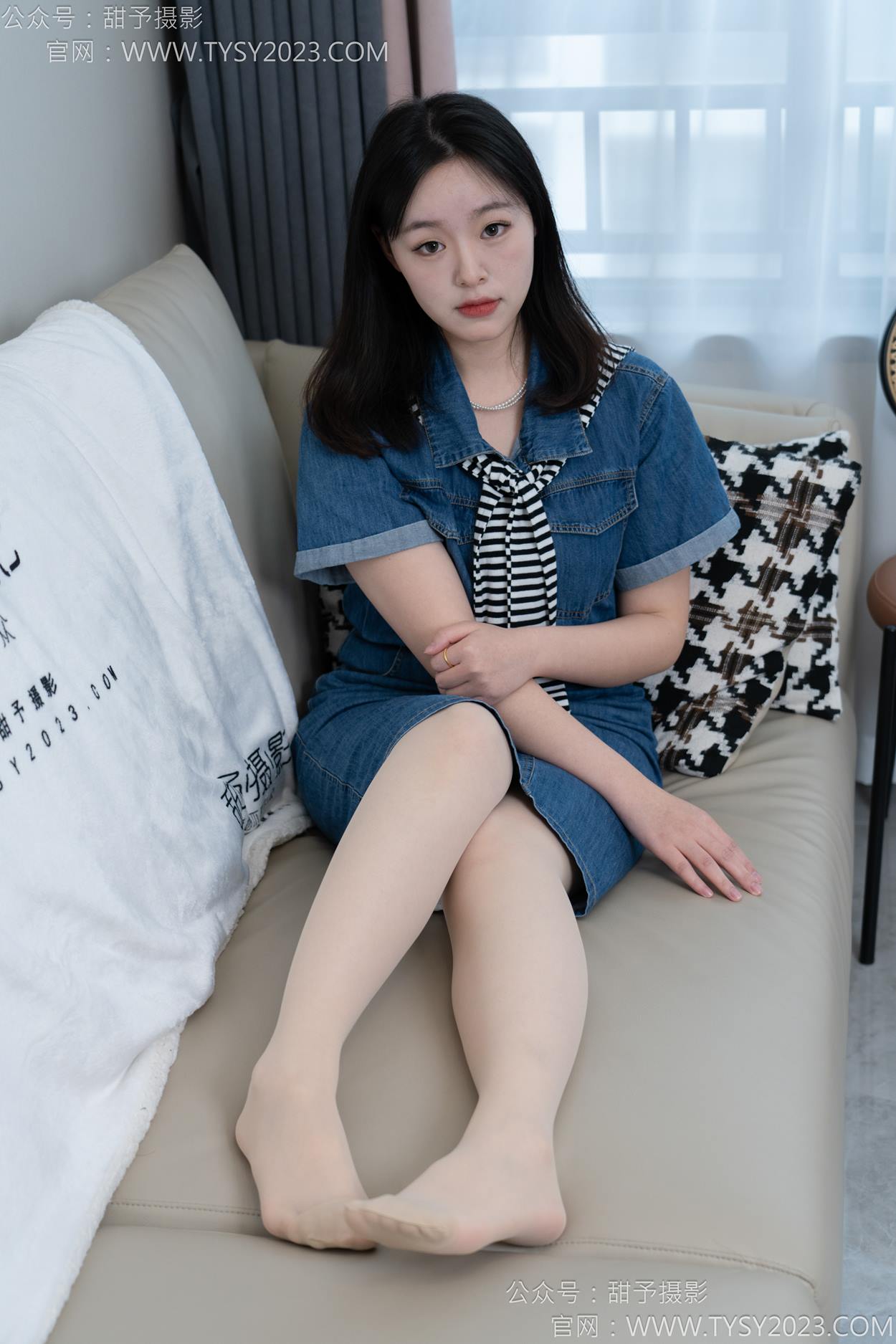 图片[105]-甜予摄影 NO.151 小葵-板鞋、白棉袜、薄肉丝[130P] – 速更版-美库