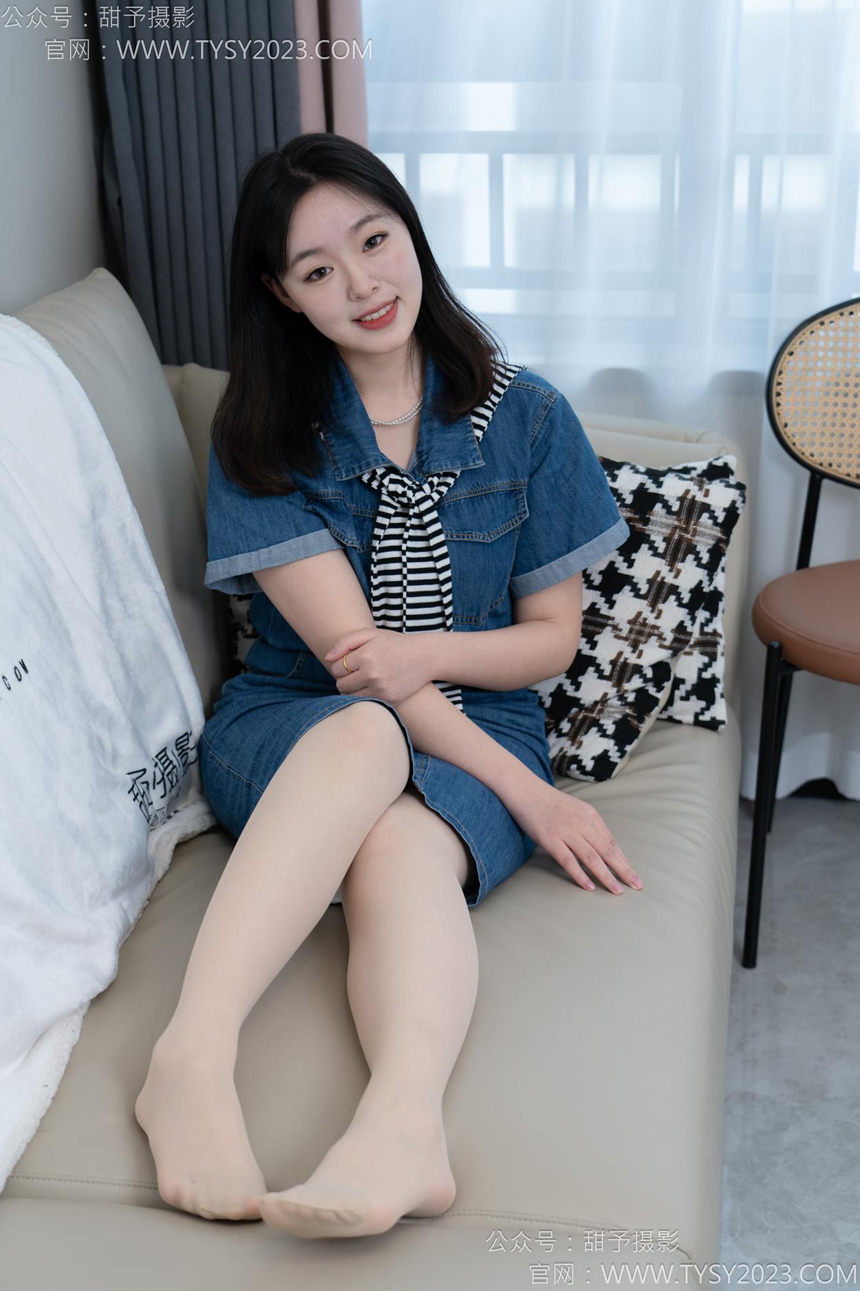 图片[106]-甜予摄影 NO.151 小葵-板鞋、白棉袜、薄肉丝[130P] – 速更版-美库