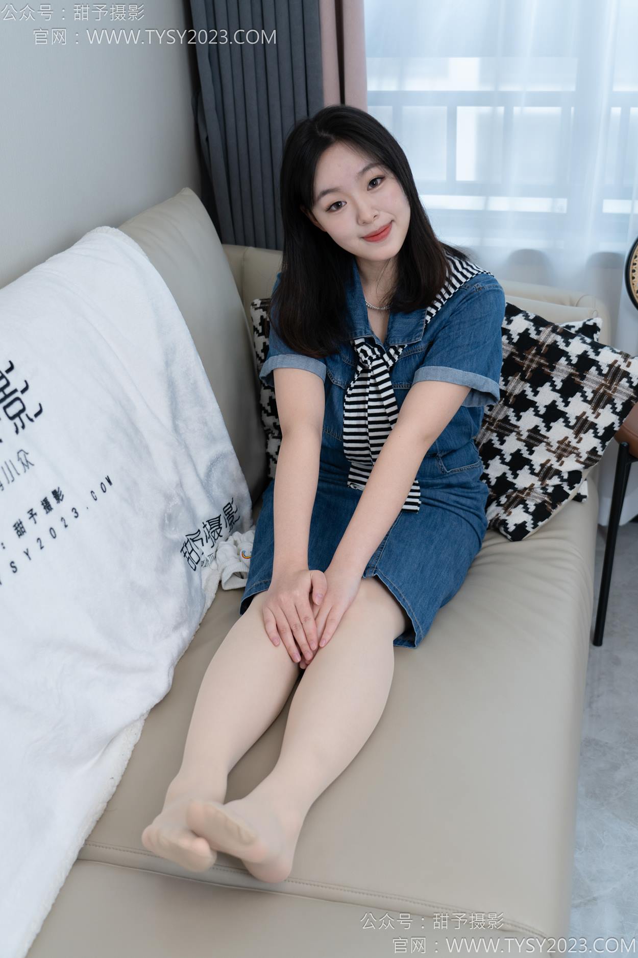 图片[113]-甜予摄影 NO.151 小葵-板鞋、白棉袜、薄肉丝[130P] – 速更版-美库