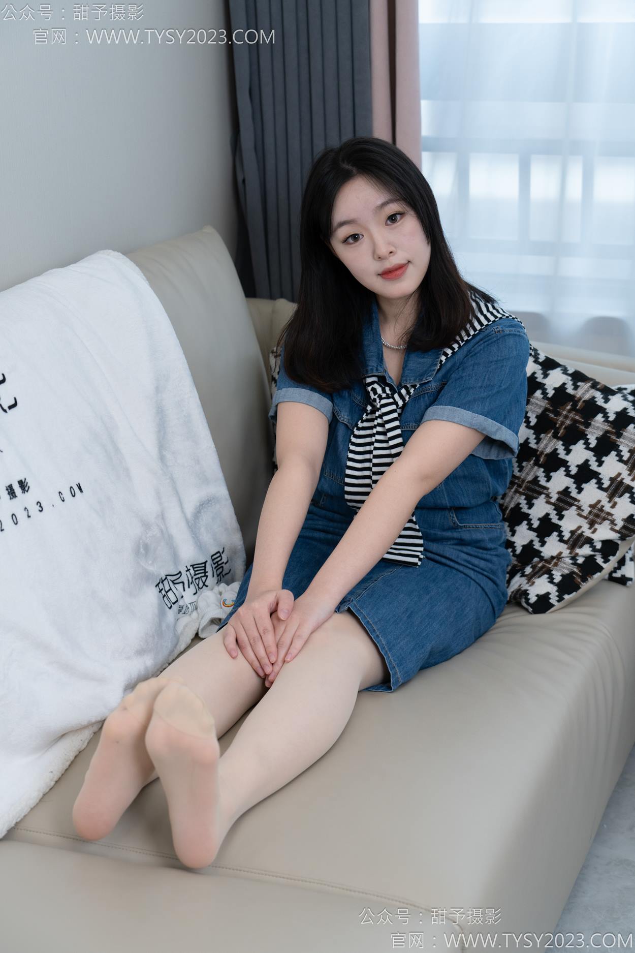 图片[119]-甜予摄影 NO.151 小葵-板鞋、白棉袜、薄肉丝[130P] – 速更版-美库