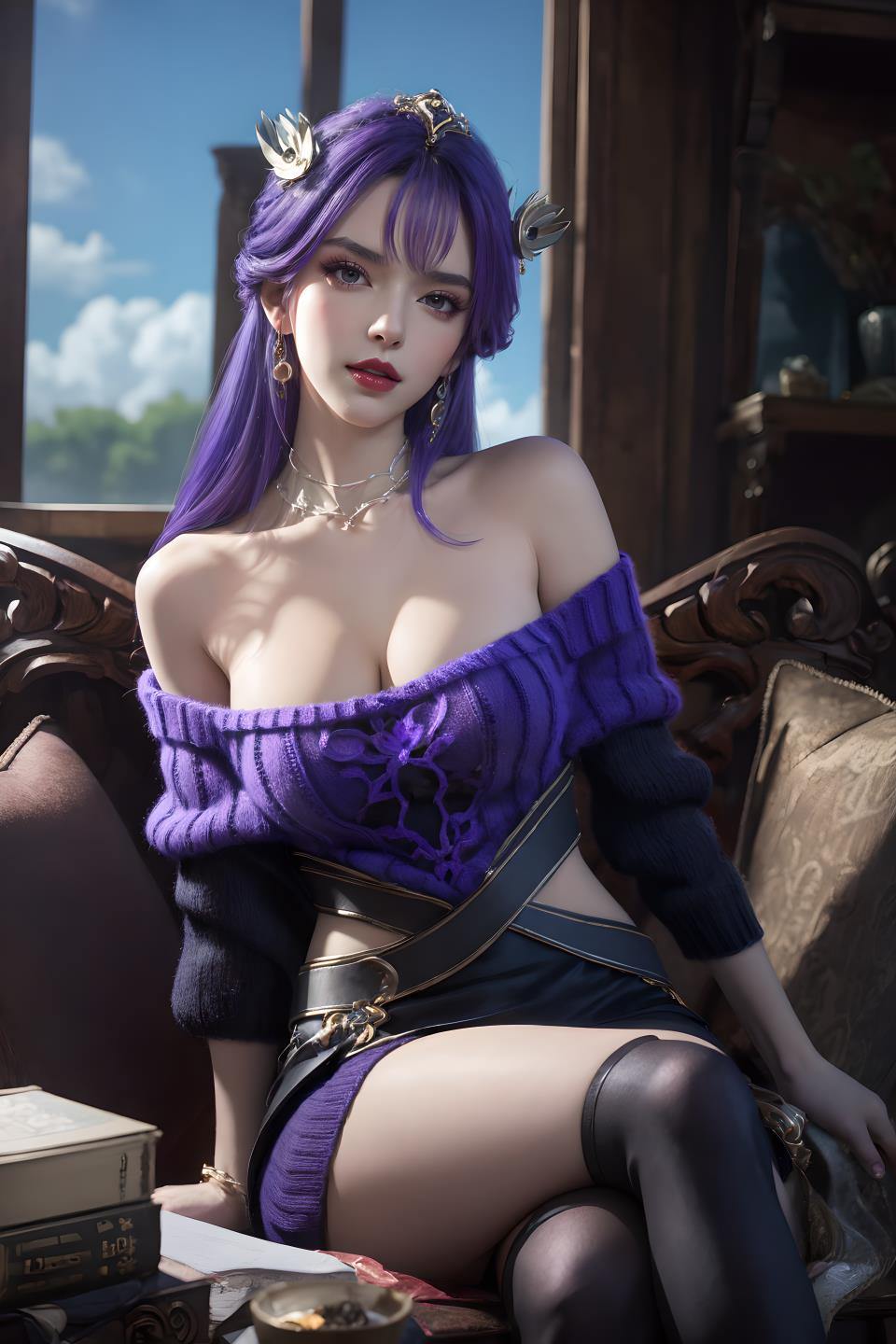 图片[33]-AI绘画 583A 天穹[148P] – 速更版-美库