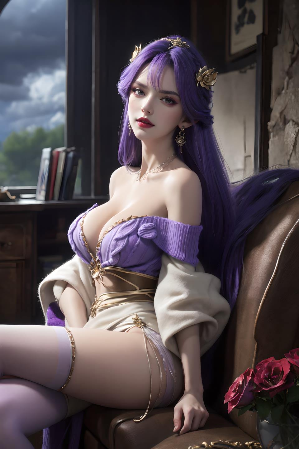 图片[36]-AI绘画 583A 天穹[148P] – 速更版-美库