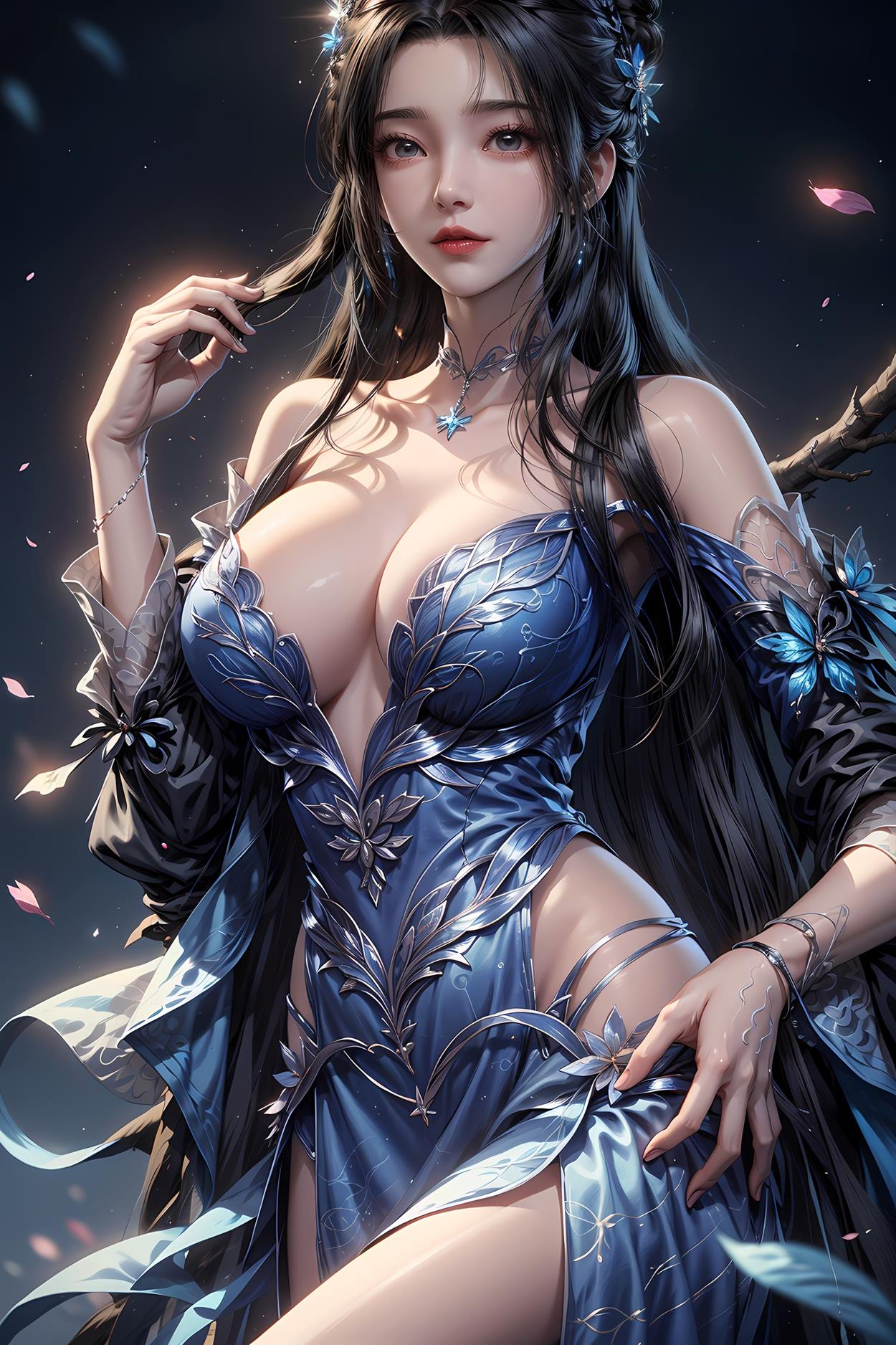 图片[10]-AI绘画 584 李慕婉（莲花仙子）[75P] – 速更版-美库