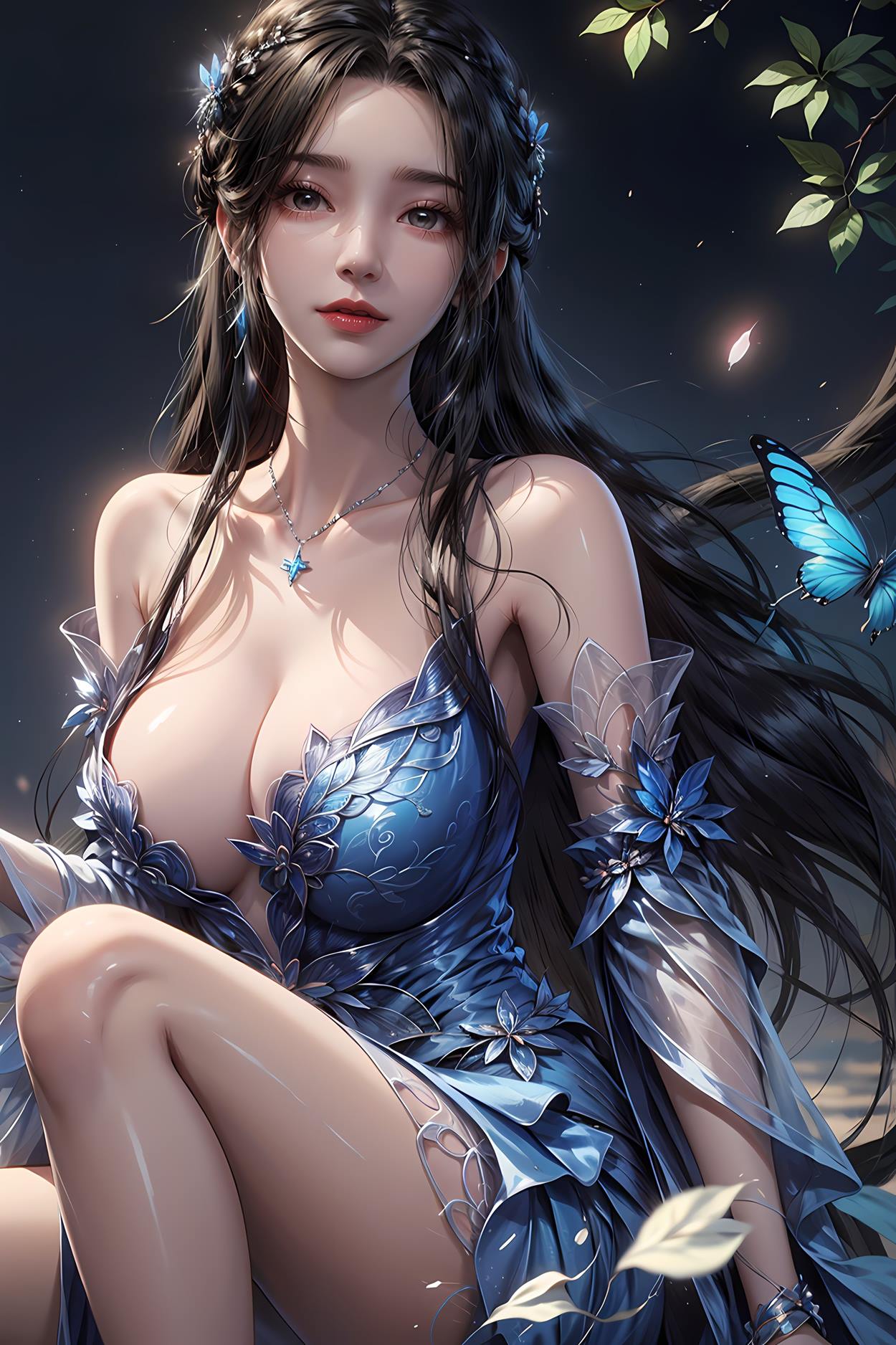 图片[11]-AI绘画 584 李慕婉（莲花仙子）[75P] – 速更版-美库