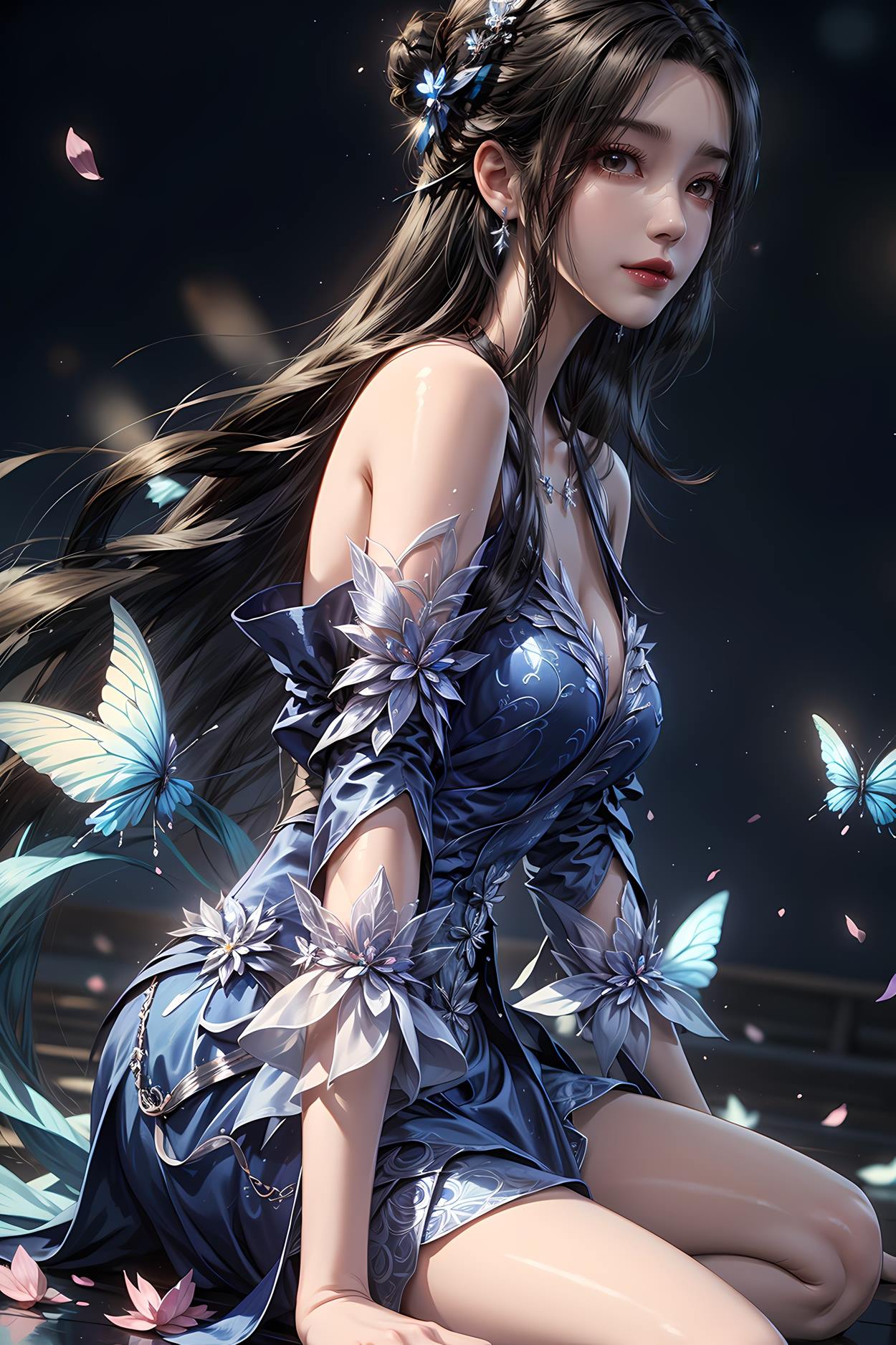 图片[16]-AI绘画 584 李慕婉（莲花仙子）[75P] – 速更版-美库