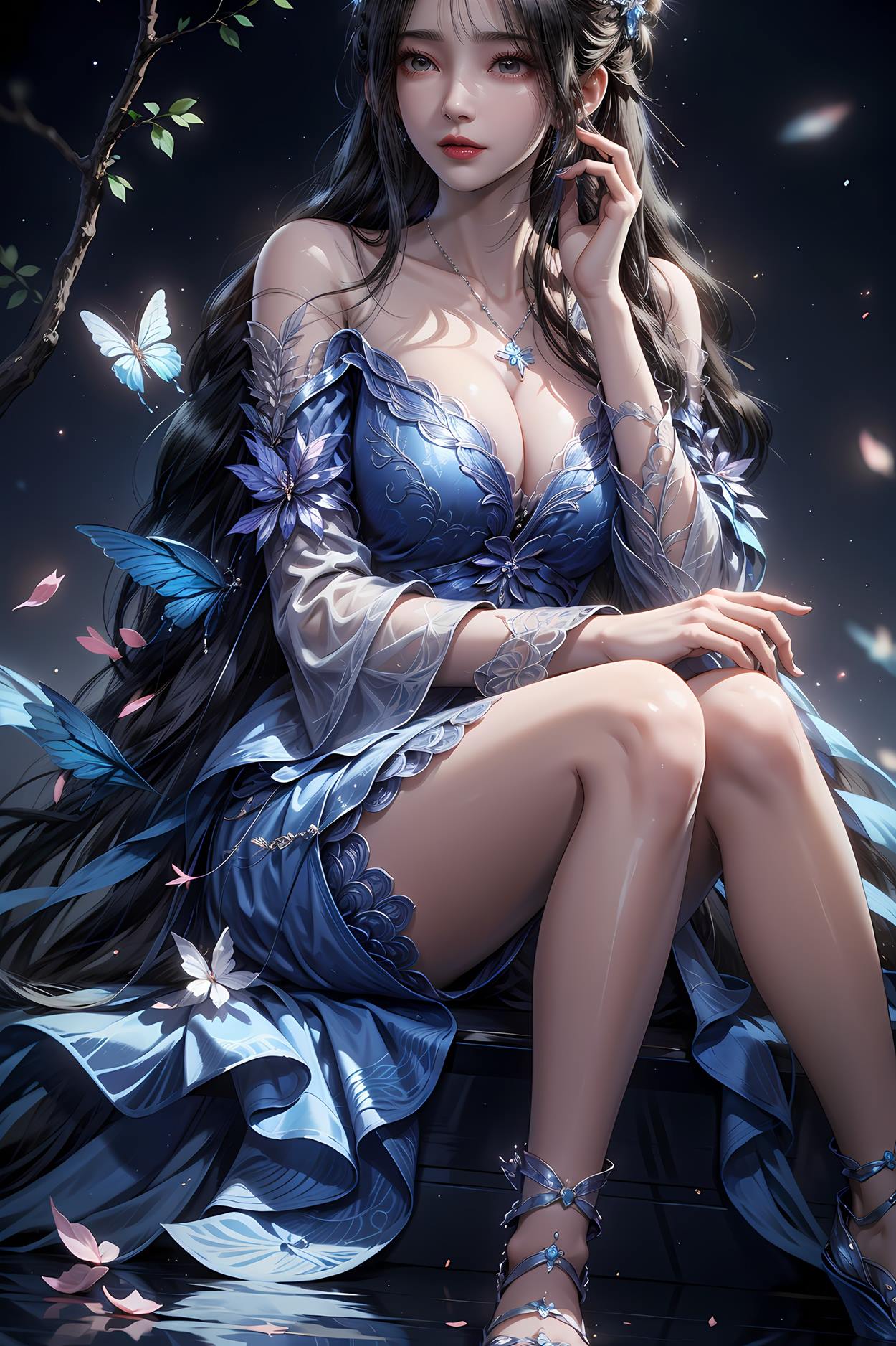 图片[17]-AI绘画 584 李慕婉（莲花仙子）[75P] – 速更版-美库