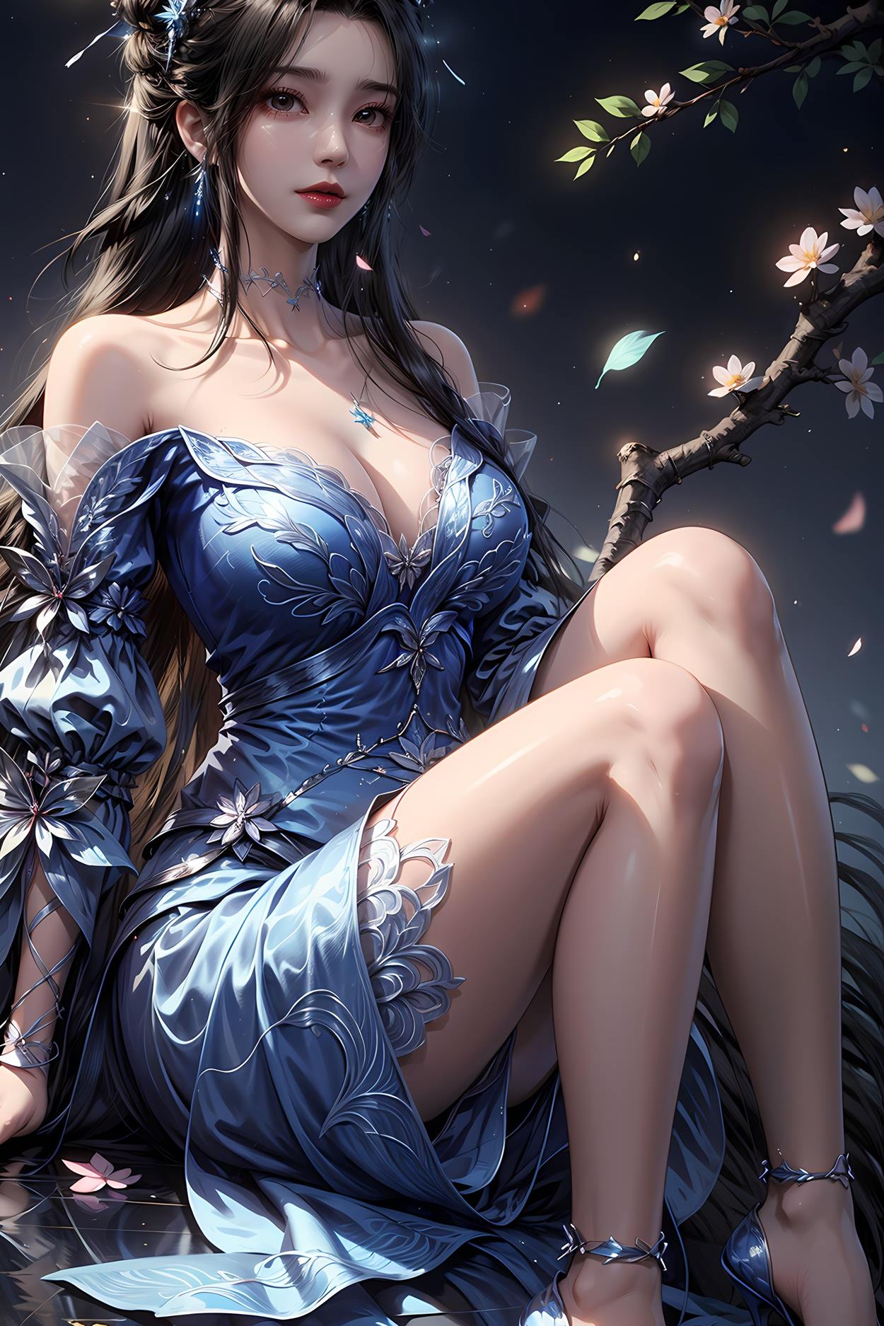 图片[19]-AI绘画 584 李慕婉（莲花仙子）[75P] – 速更版-美库