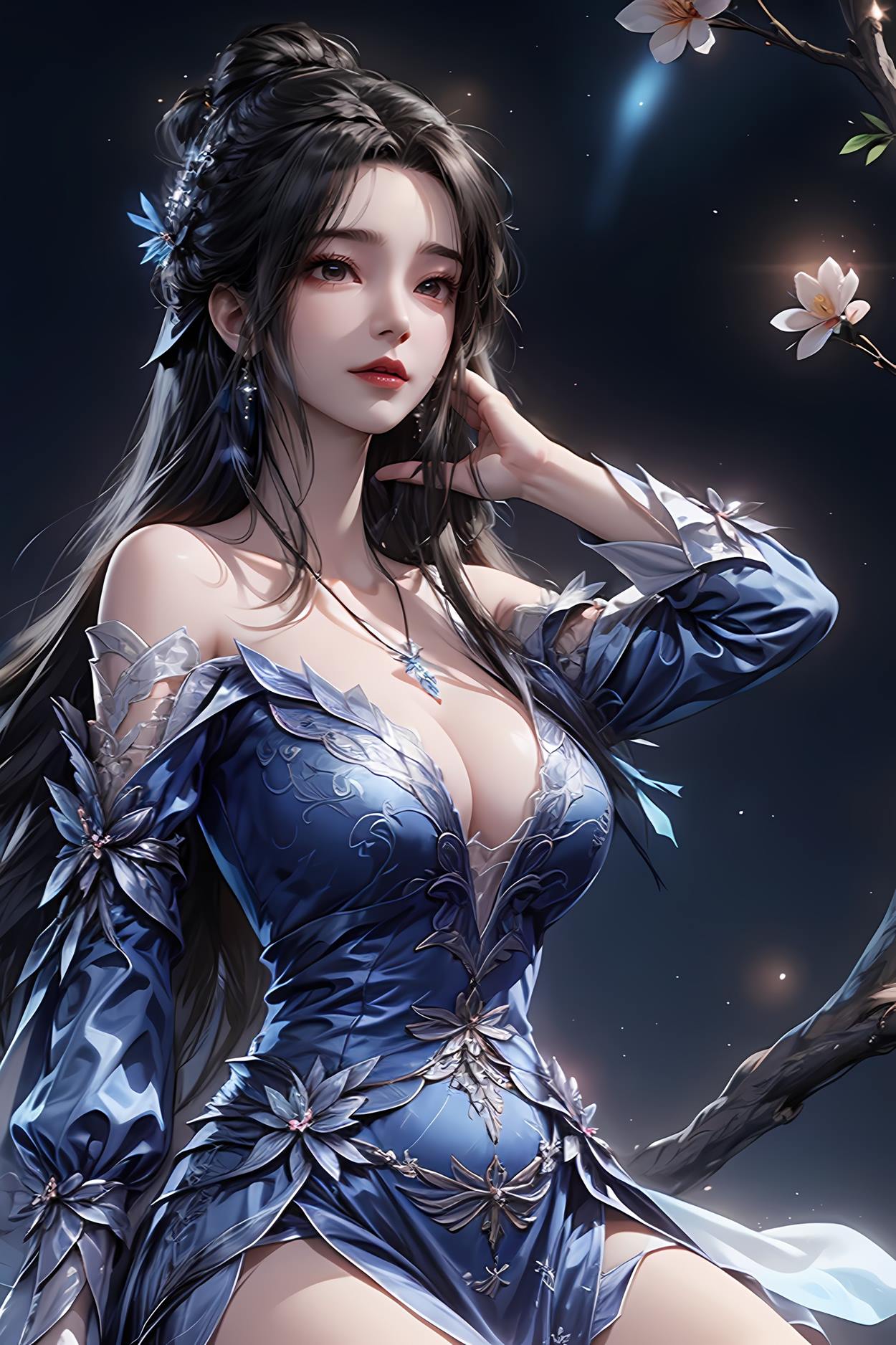 图片[23]-AI绘画 584 李慕婉（莲花仙子）[75P] – 速更版-美库