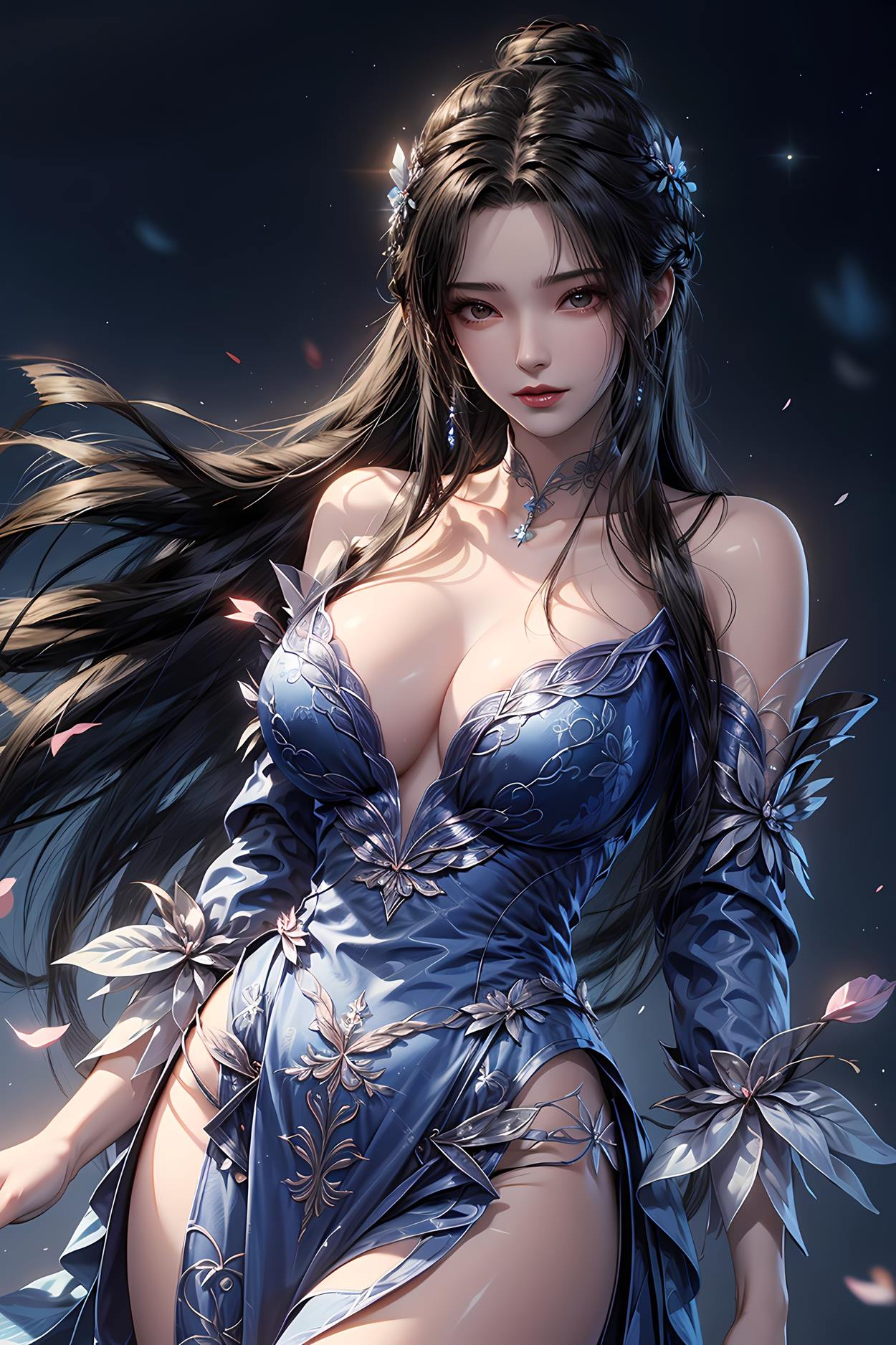 图片[25]-AI绘画 584 李慕婉（莲花仙子）[75P] – 速更版-美库