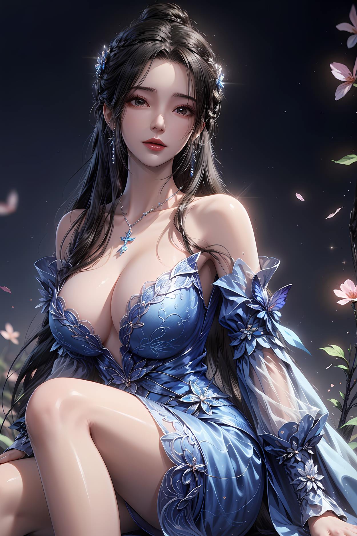 图片[28]-AI绘画 584 李慕婉（莲花仙子）[75P] – 速更版-美库