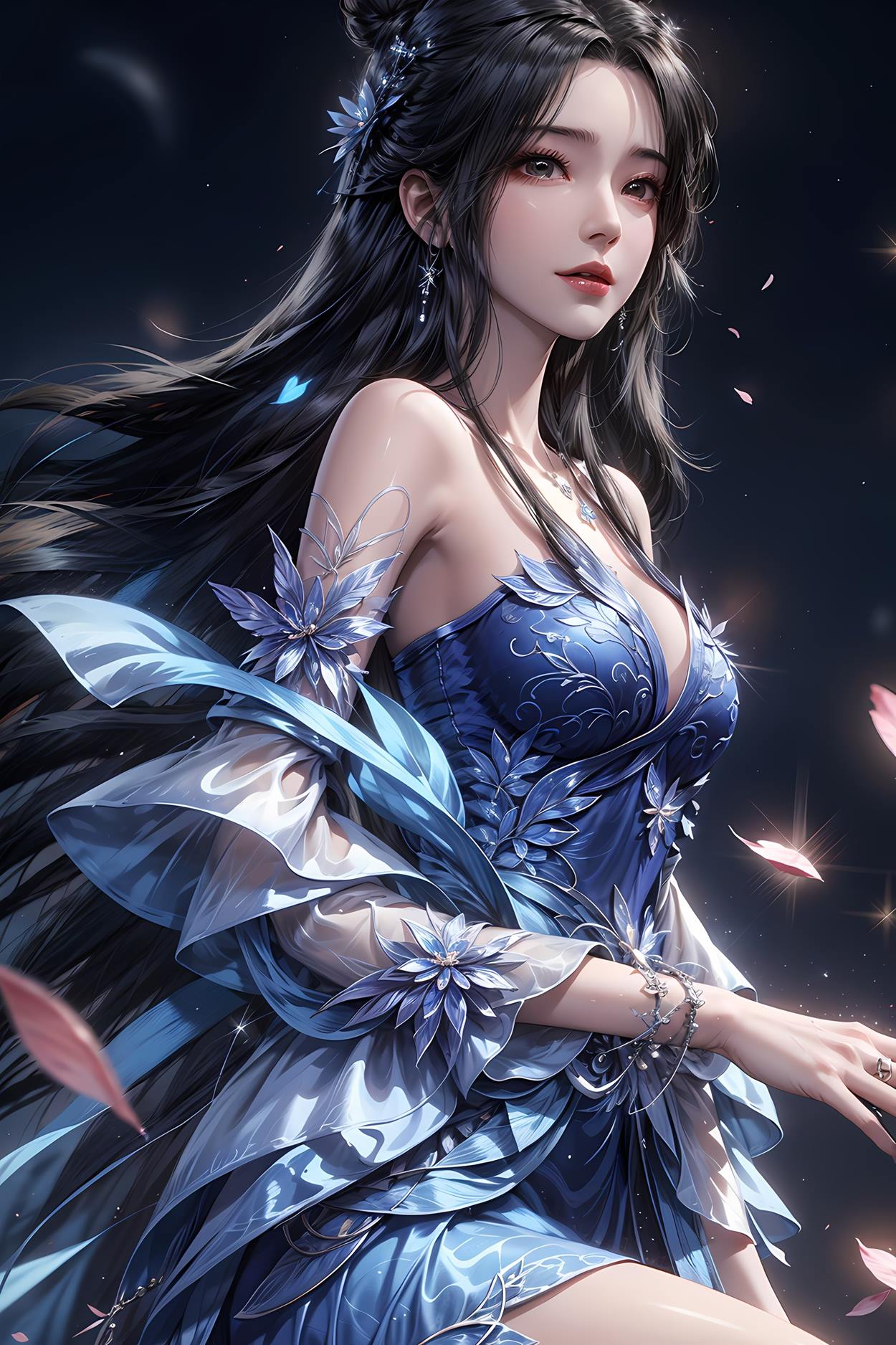 图片[30]-AI绘画 584 李慕婉（莲花仙子）[75P] – 速更版-美库