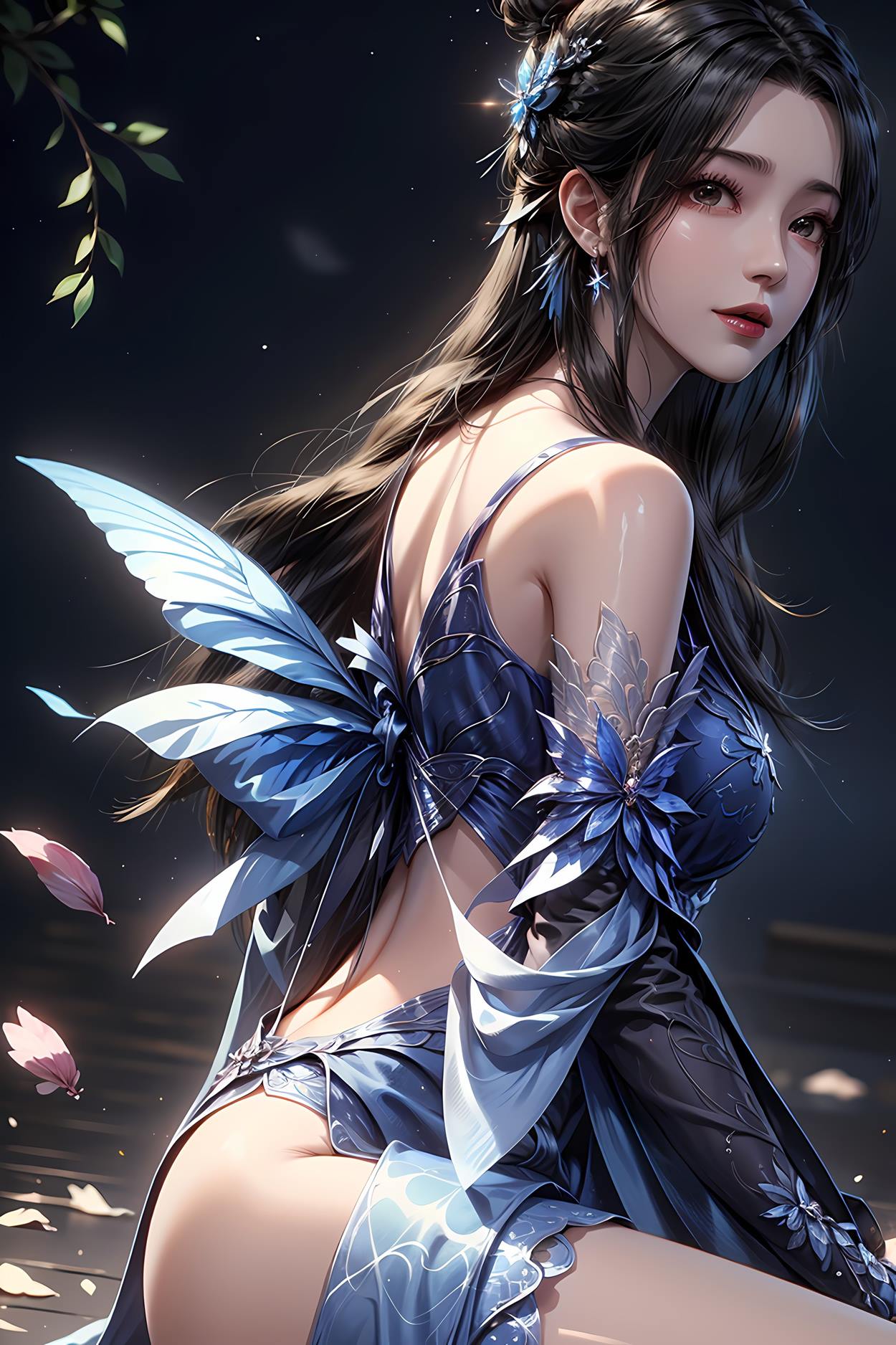 图片[33]-AI绘画 584 李慕婉（莲花仙子）[75P] – 速更版-美库