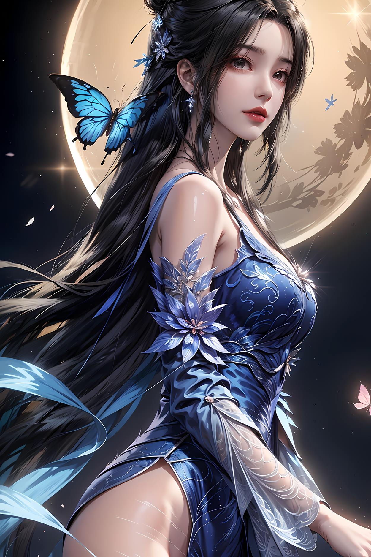 图片[34]-AI绘画 584 李慕婉（莲花仙子）[75P] – 速更版-美库