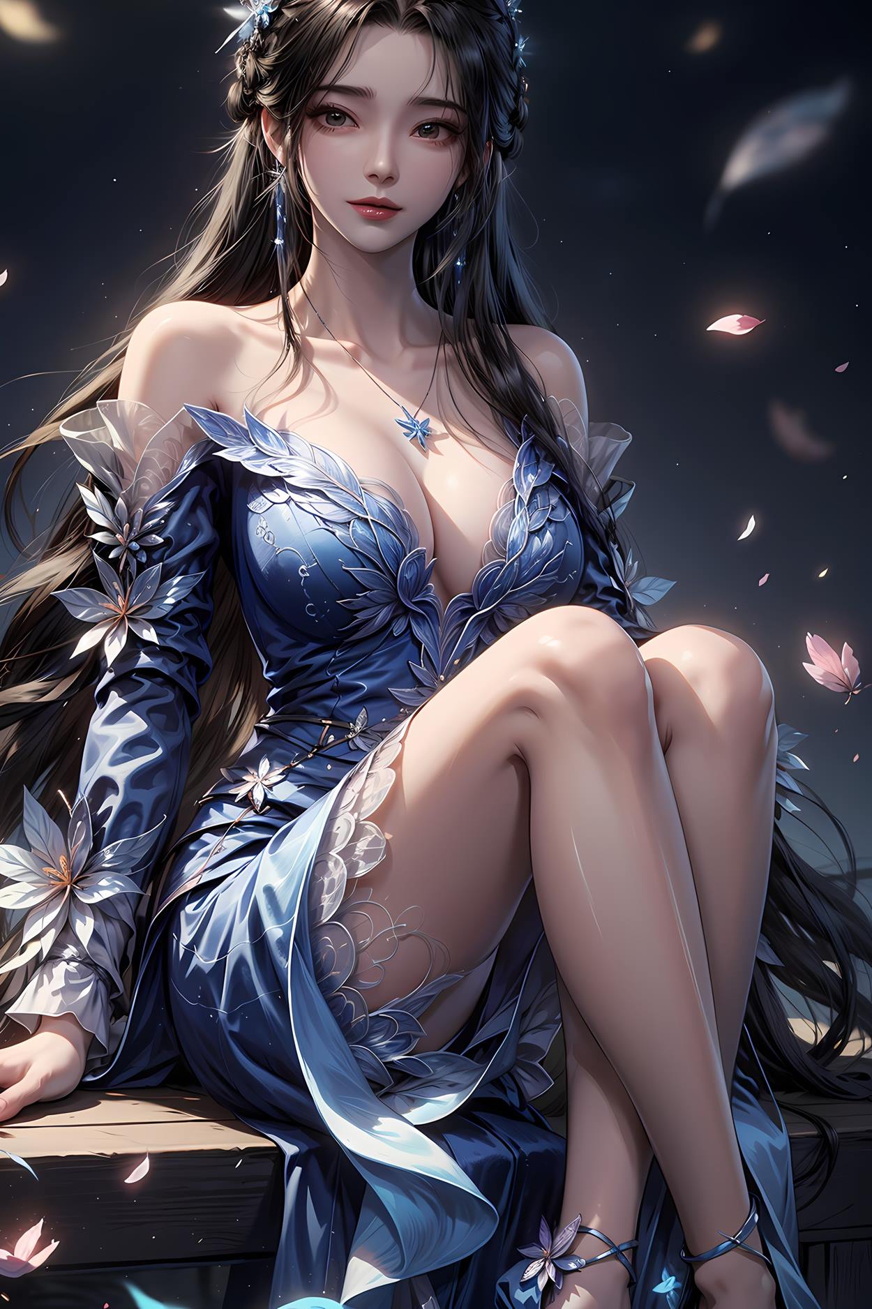 图片[35]-AI绘画 584 李慕婉（莲花仙子）[75P] – 速更版-美库