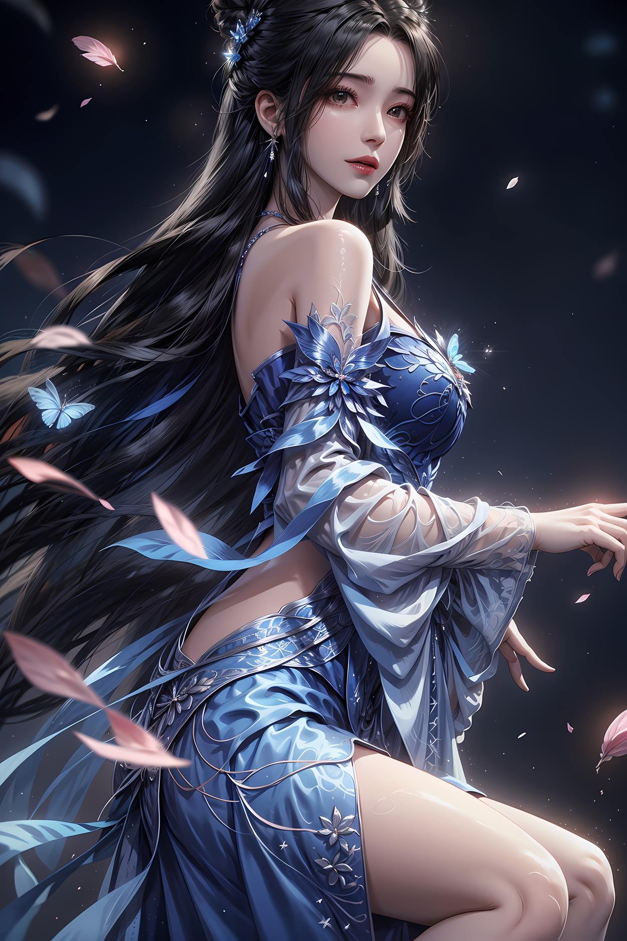 图片[36]-AI绘画 584 李慕婉（莲花仙子）[75P] – 速更版-美库