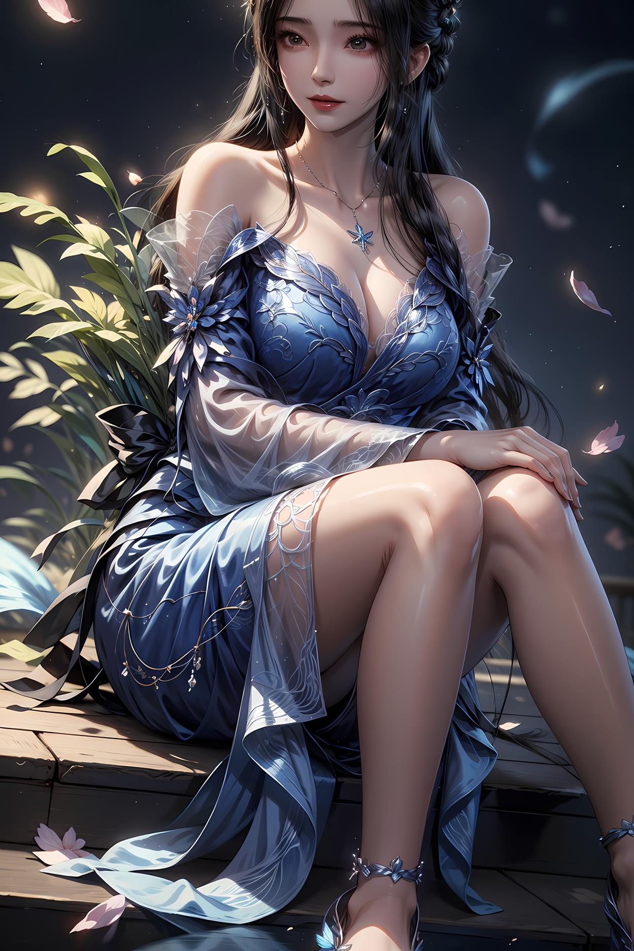 图片[37]-AI绘画 584 李慕婉（莲花仙子）[75P] – 速更版-美库