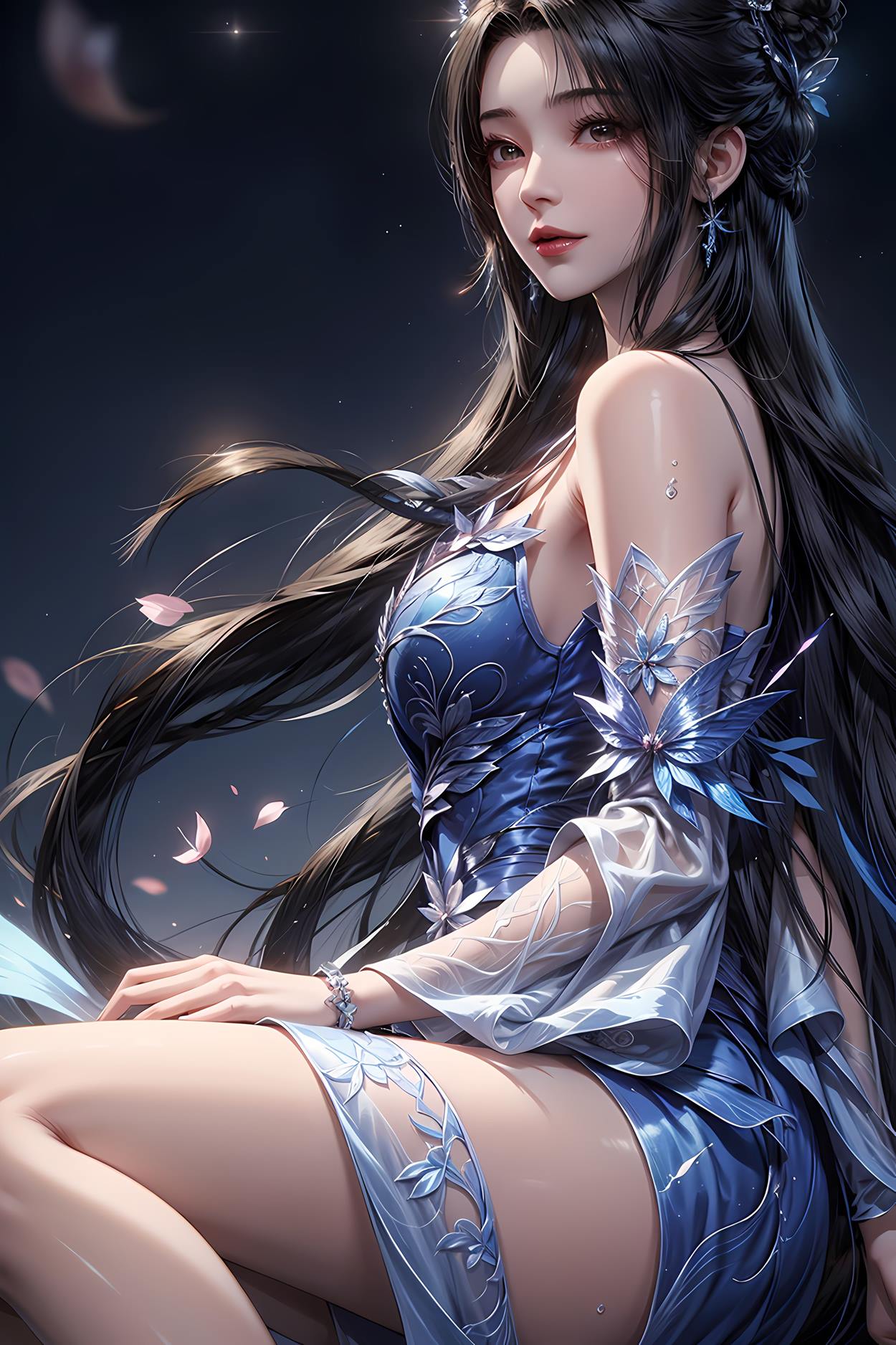 图片[38]-AI绘画 584 李慕婉（莲花仙子）[75P] – 速更版-美库