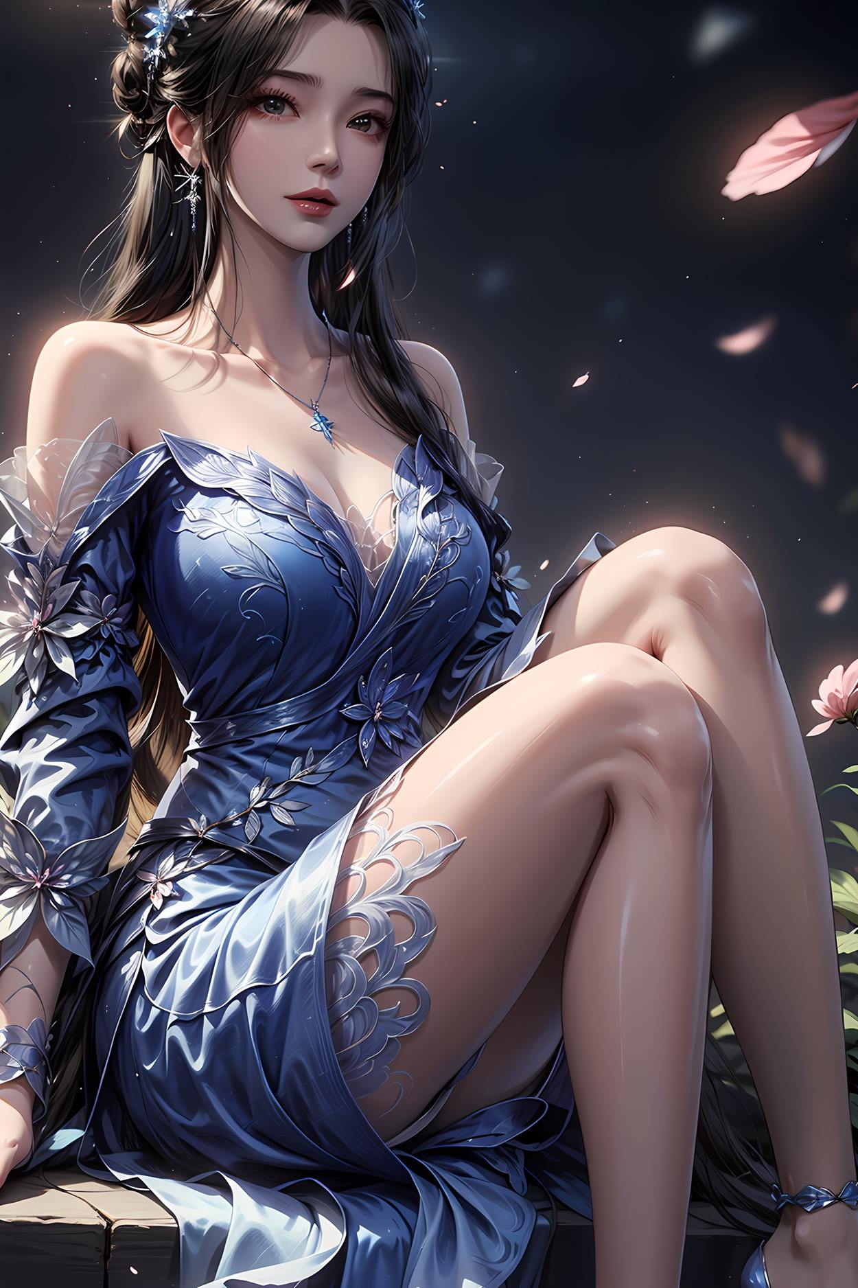 图片[39]-AI绘画 584 李慕婉（莲花仙子）[75P] – 速更版-美库