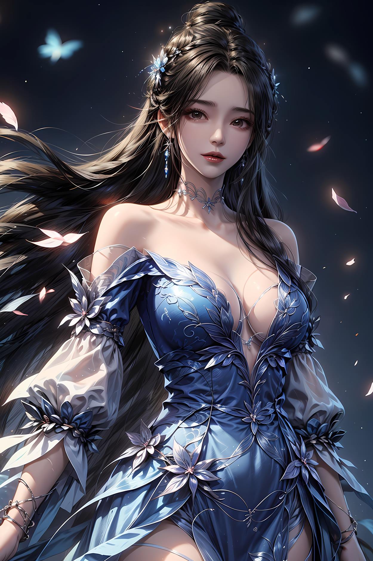 图片[41]-AI绘画 584 李慕婉（莲花仙子）[75P] – 速更版-美库