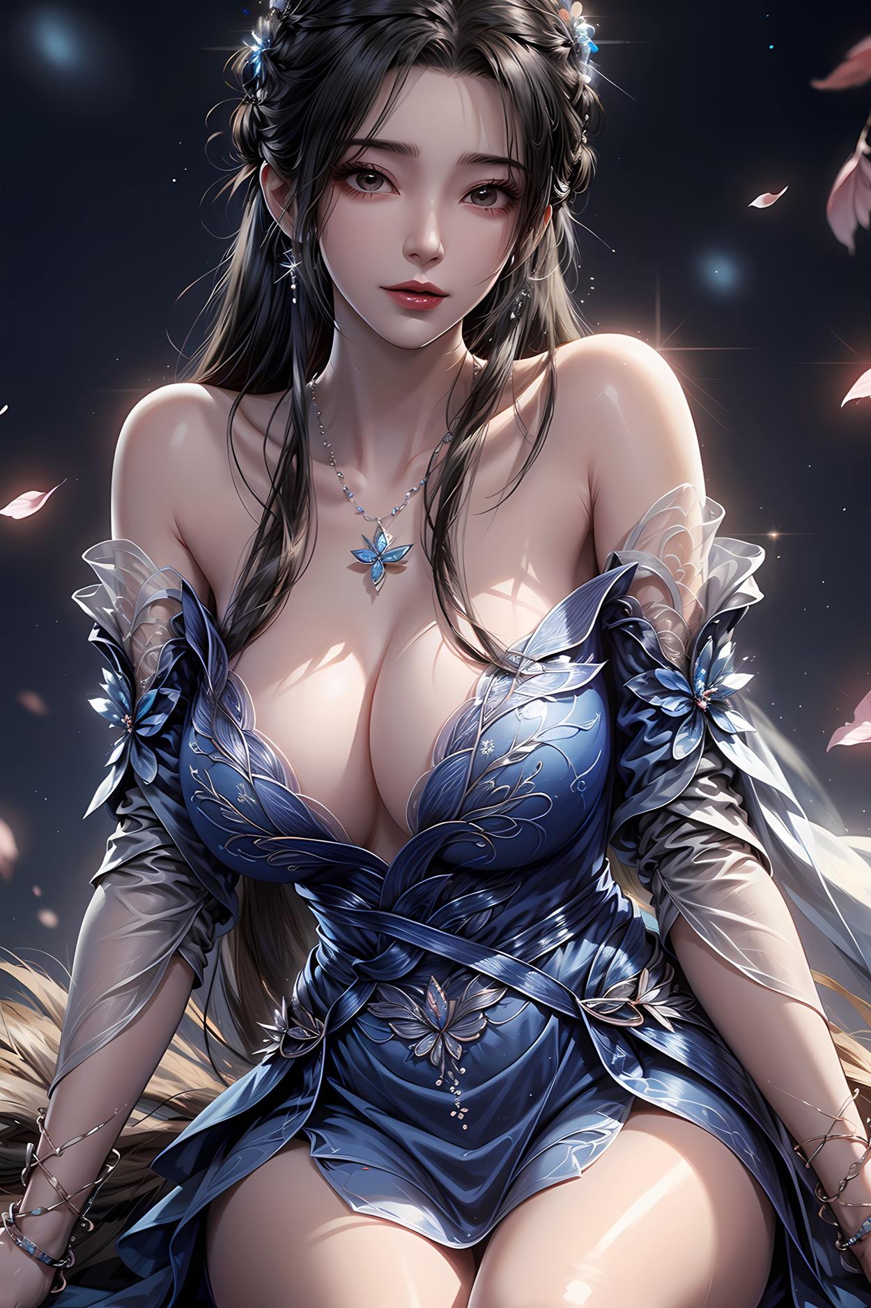 图片[42]-AI绘画 584 李慕婉（莲花仙子）[75P] – 速更版-美库