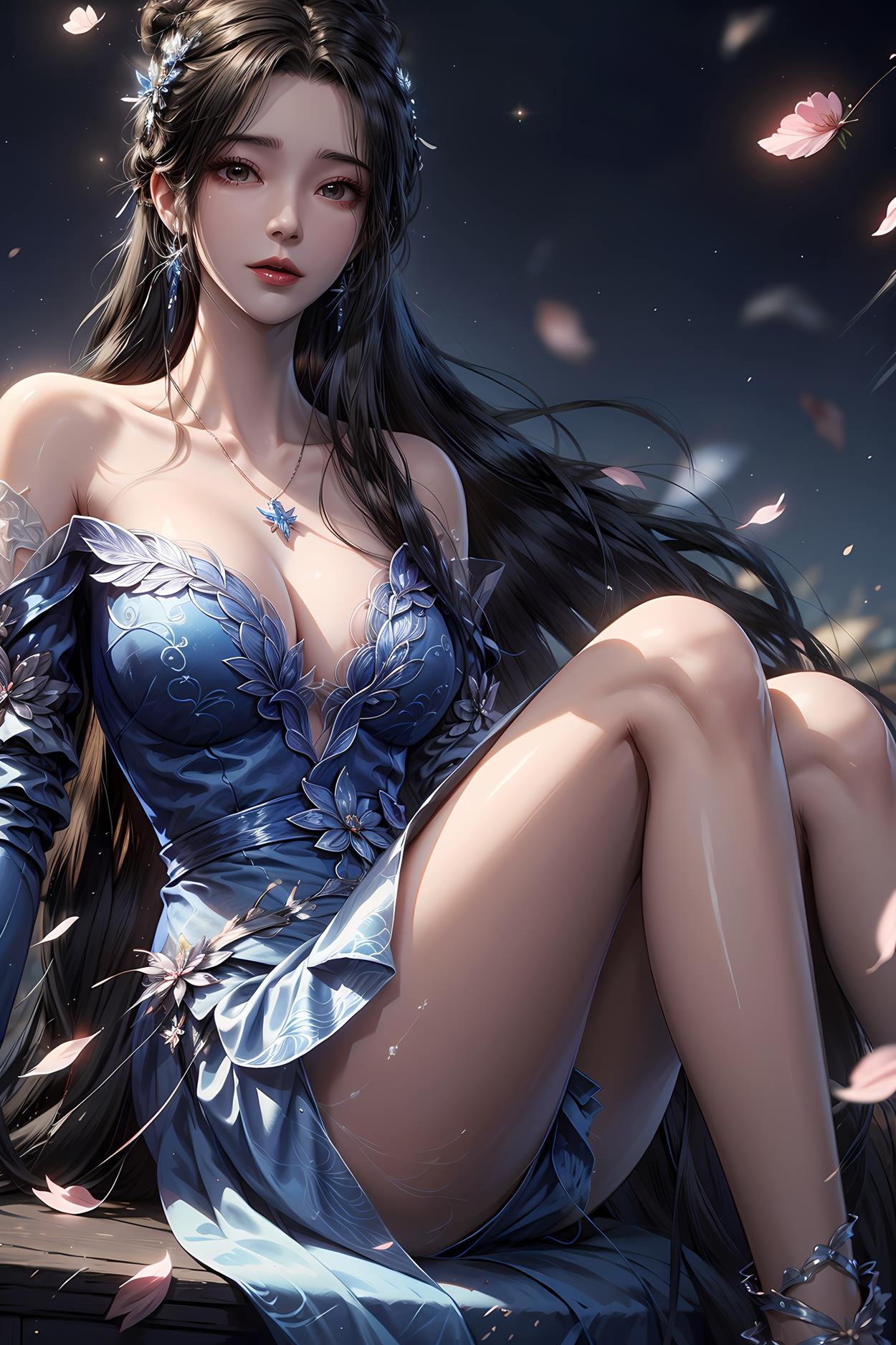 图片[45]-AI绘画 584 李慕婉（莲花仙子）[75P] – 速更版-美库