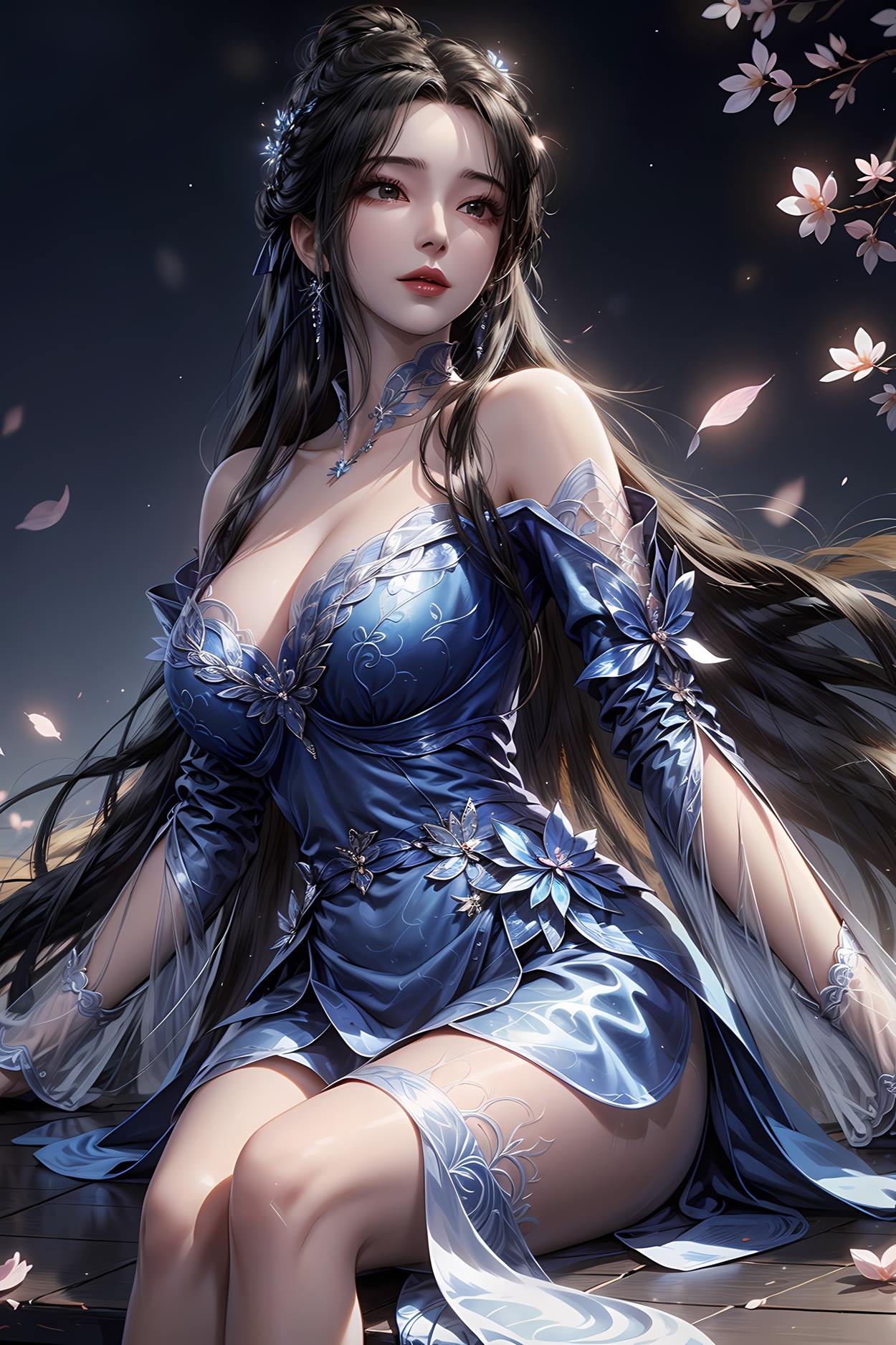 图片[49]-AI绘画 584 李慕婉（莲花仙子）[75P] – 速更版-美库