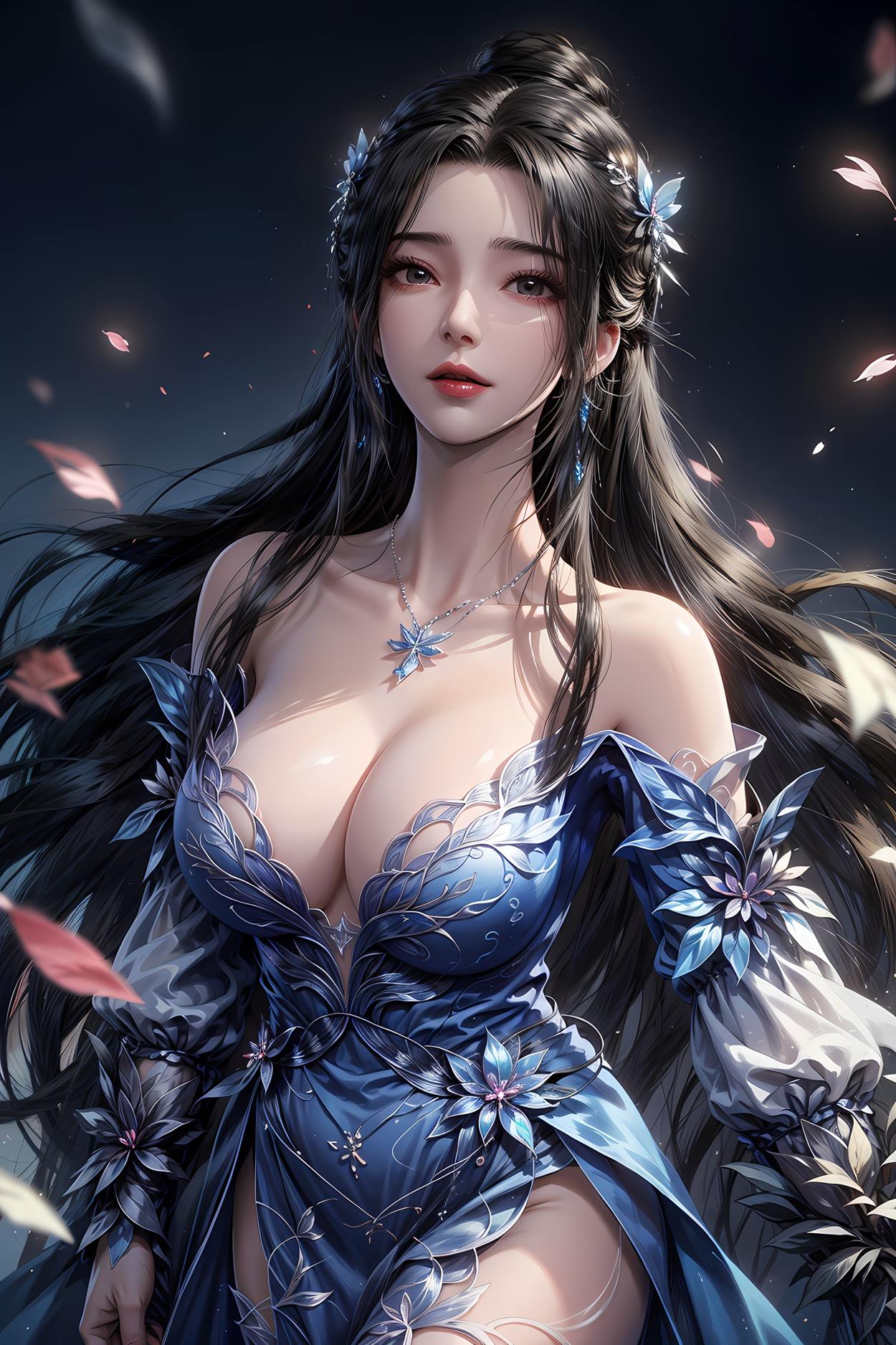 图片[50]-AI绘画 584 李慕婉（莲花仙子）[75P] – 速更版-美库