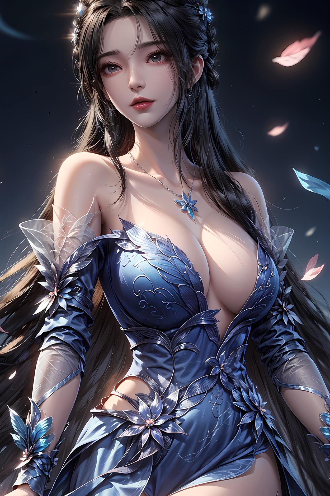 图片[53]-AI绘画 584 李慕婉（莲花仙子）[75P] – 速更版-美库