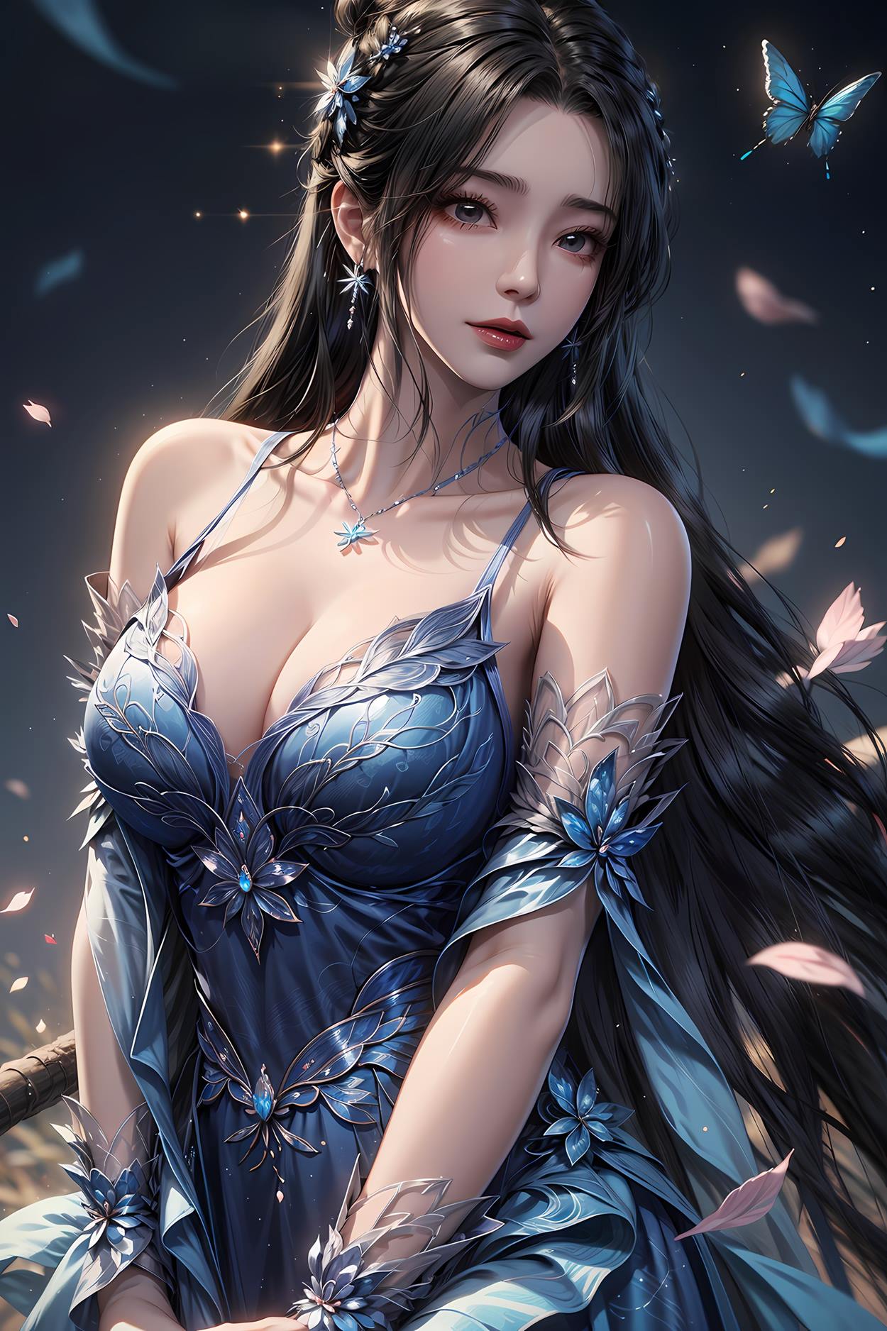 图片[54]-AI绘画 584 李慕婉（莲花仙子）[75P] – 速更版-美库