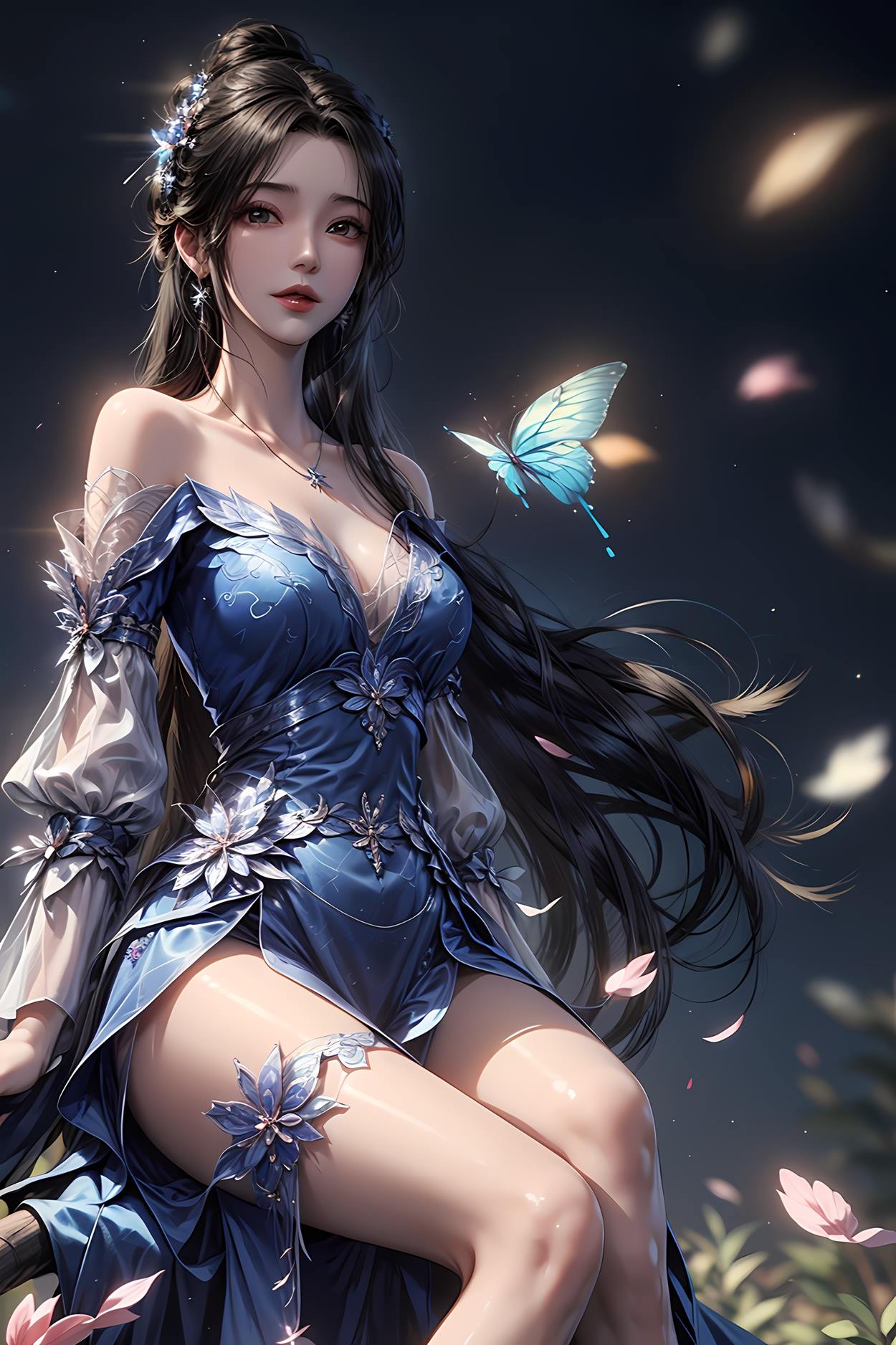 图片[55]-AI绘画 584 李慕婉（莲花仙子）[75P] – 速更版-美库