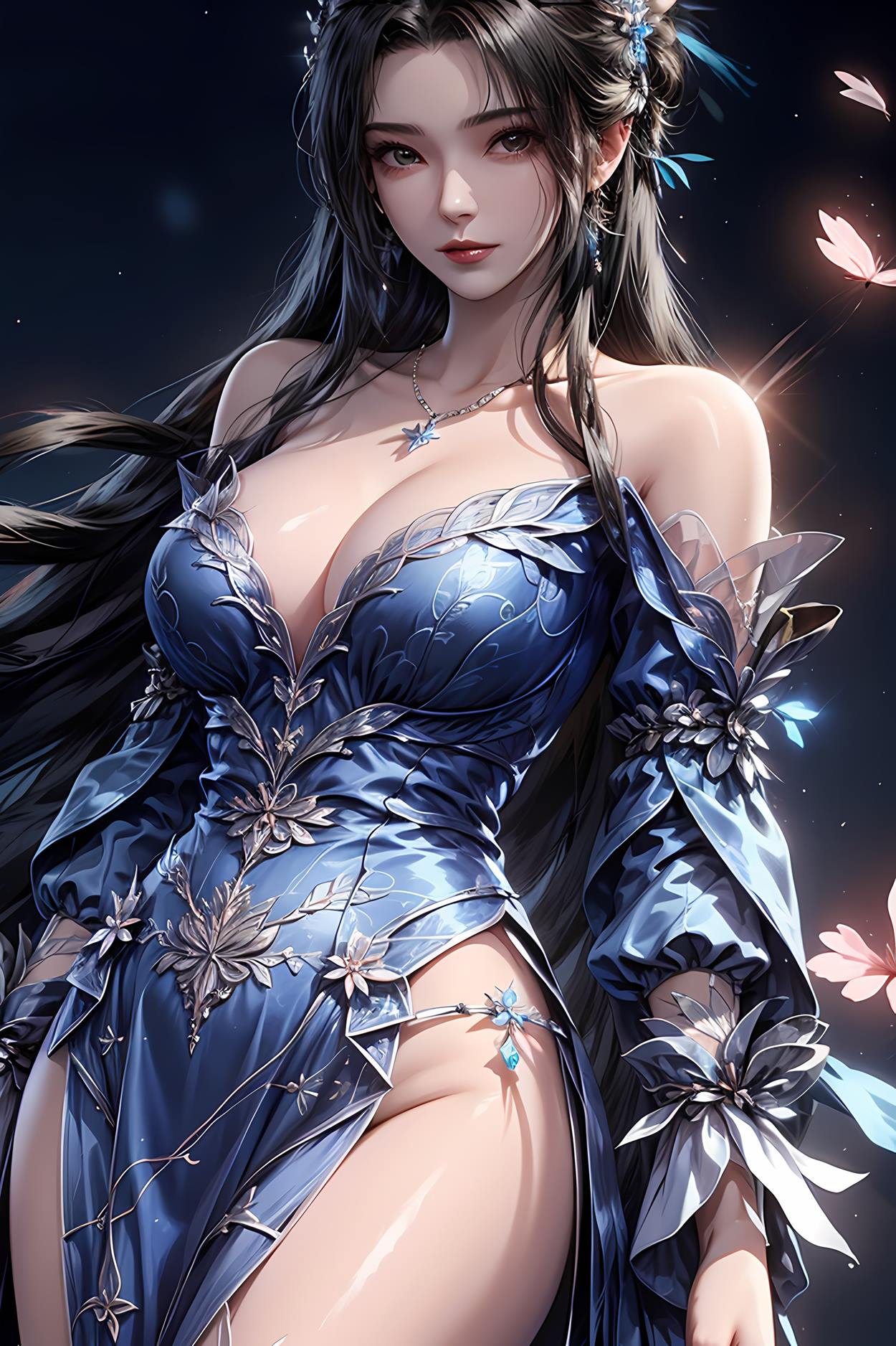 图片[56]-AI绘画 584 李慕婉（莲花仙子）[75P] – 速更版-美库