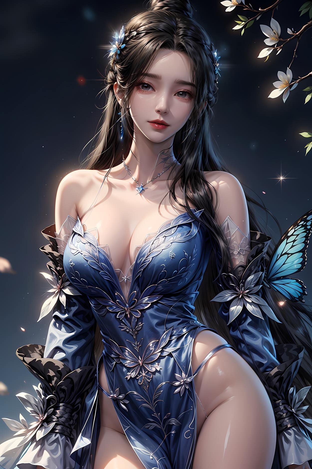 图片[59]-AI绘画 584 李慕婉（莲花仙子）[75P] – 速更版-美库