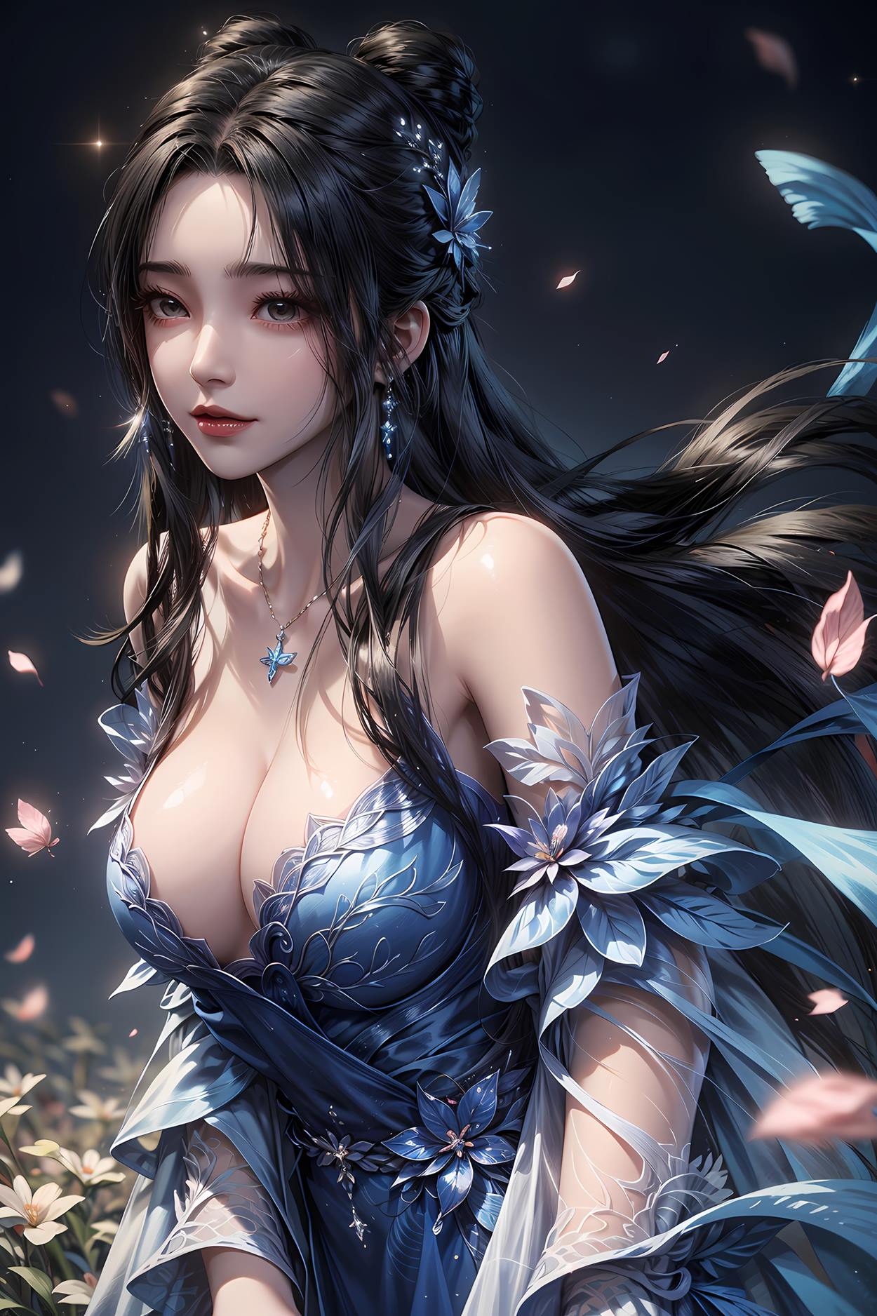 图片[62]-AI绘画 584 李慕婉（莲花仙子）[75P] – 速更版-美库