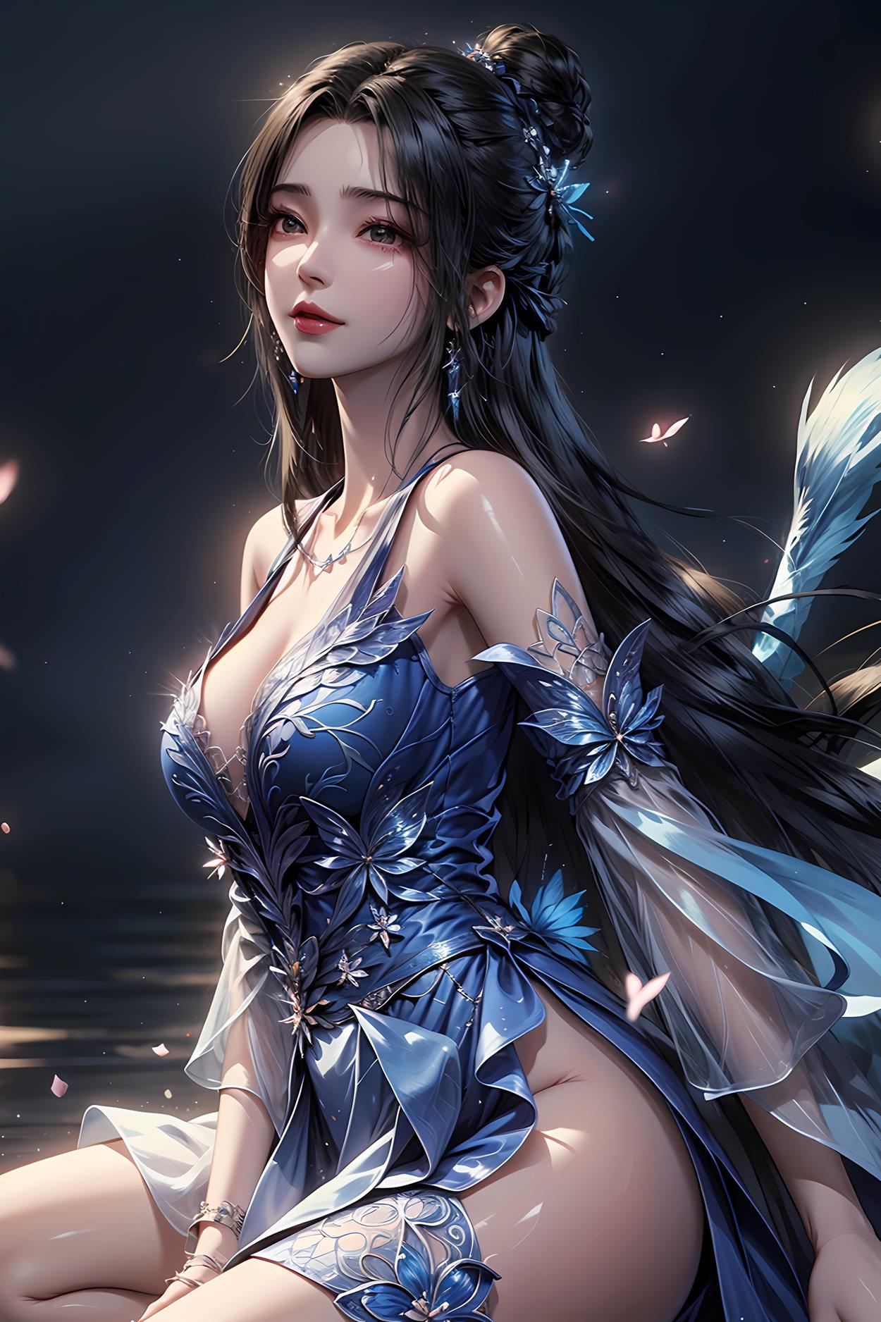 图片[64]-AI绘画 584 李慕婉（莲花仙子）[75P] – 速更版-美库