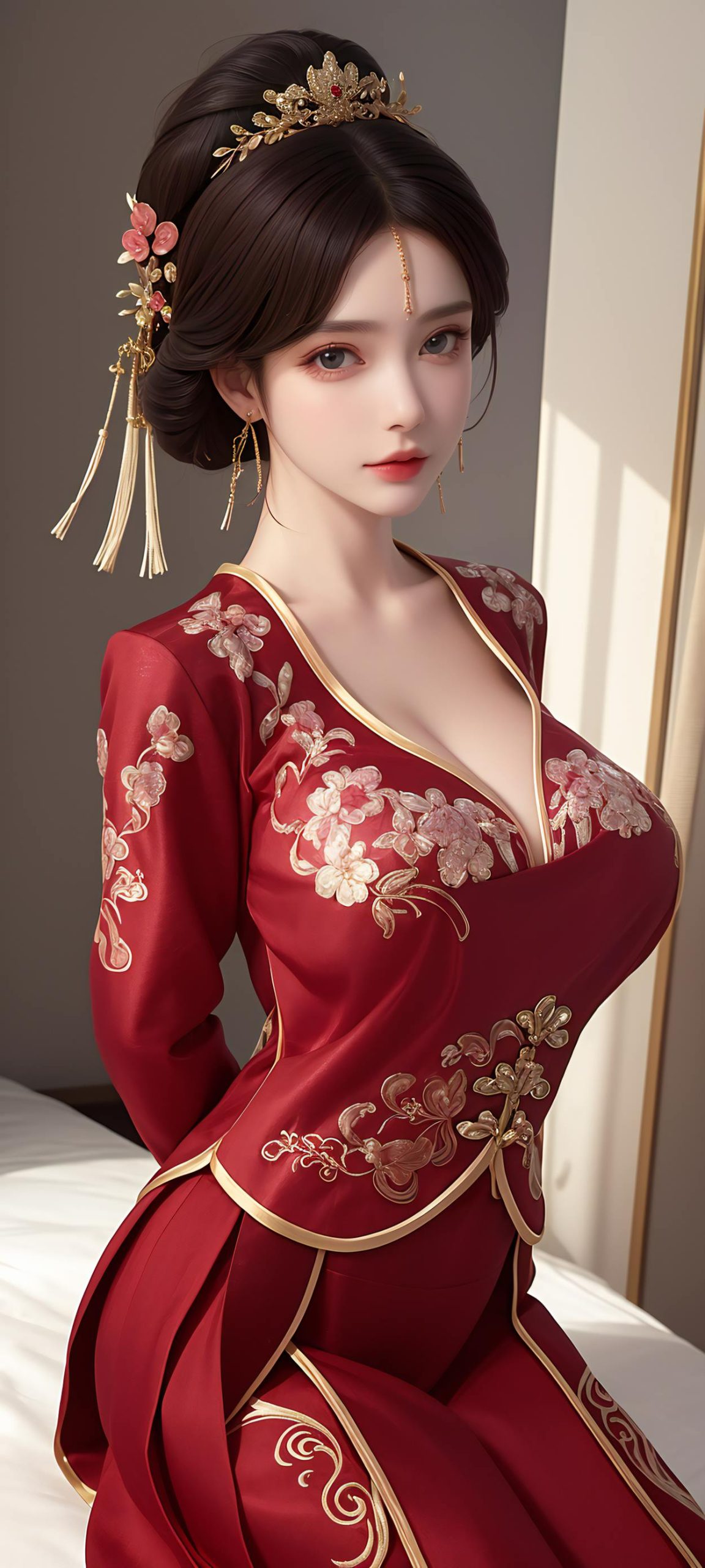 图片[46]-AI绘画 585 请领走你的新娘4k竖屏[46P] – 速更版-美库