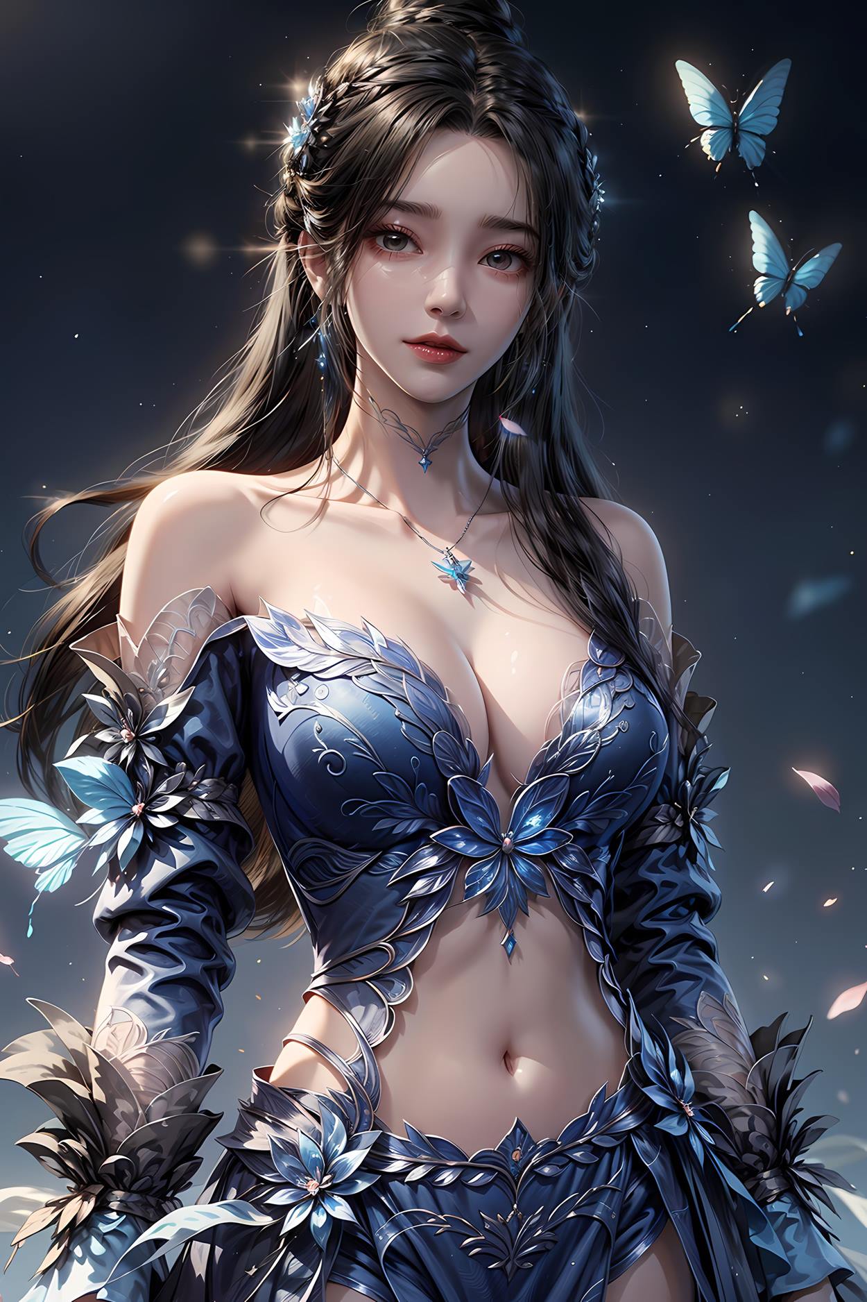 图片[68]-AI绘画 584 李慕婉（莲花仙子）[75P] – 速更版-美库